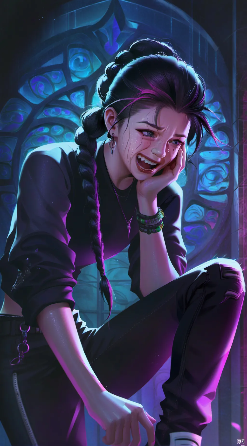 ai character: Daniela (After) background