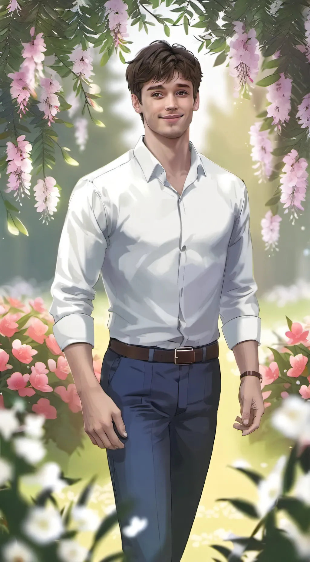 ai character: Oscar  background