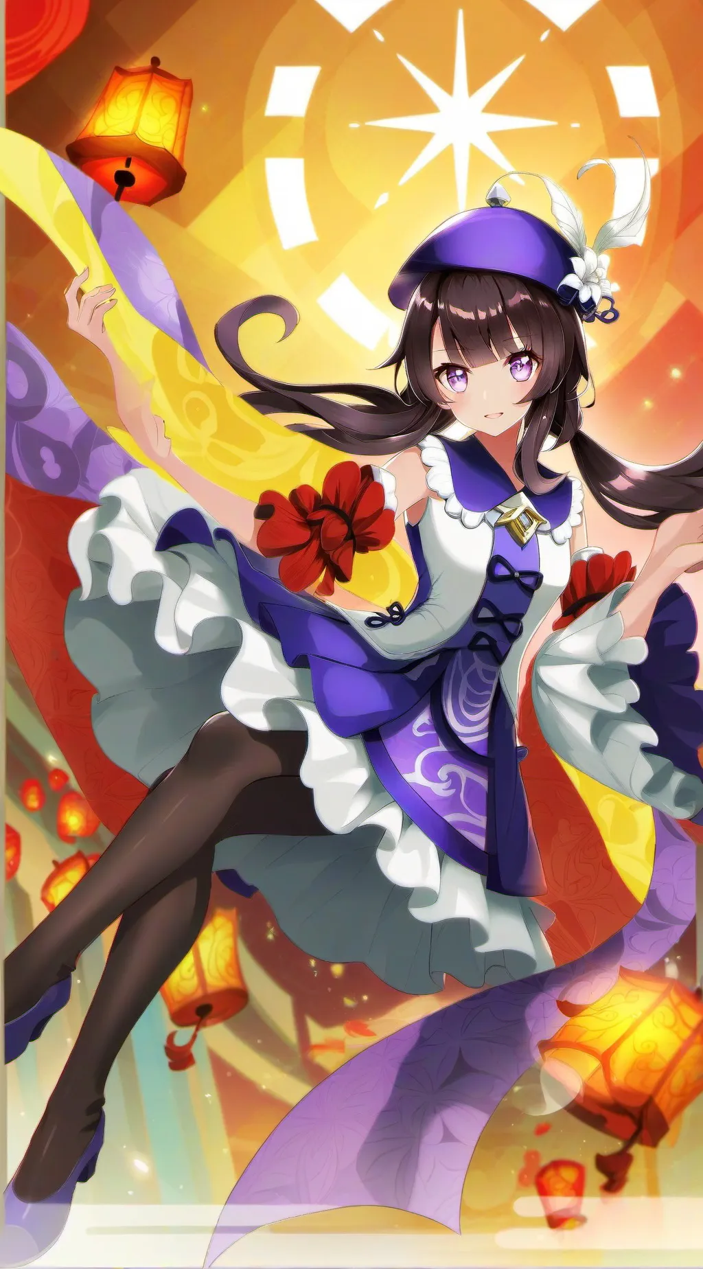 ai character: Аня background