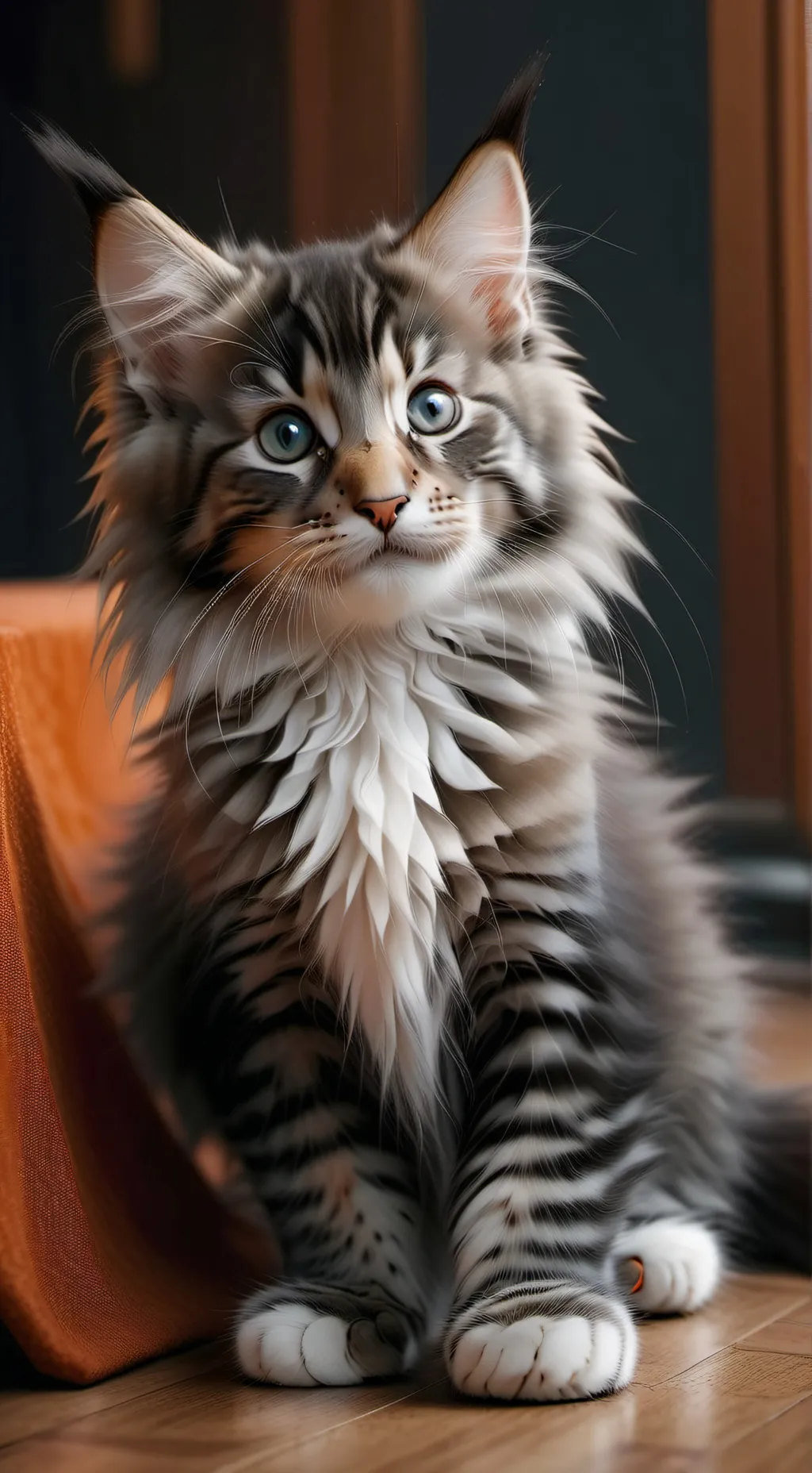 ai character: ash background