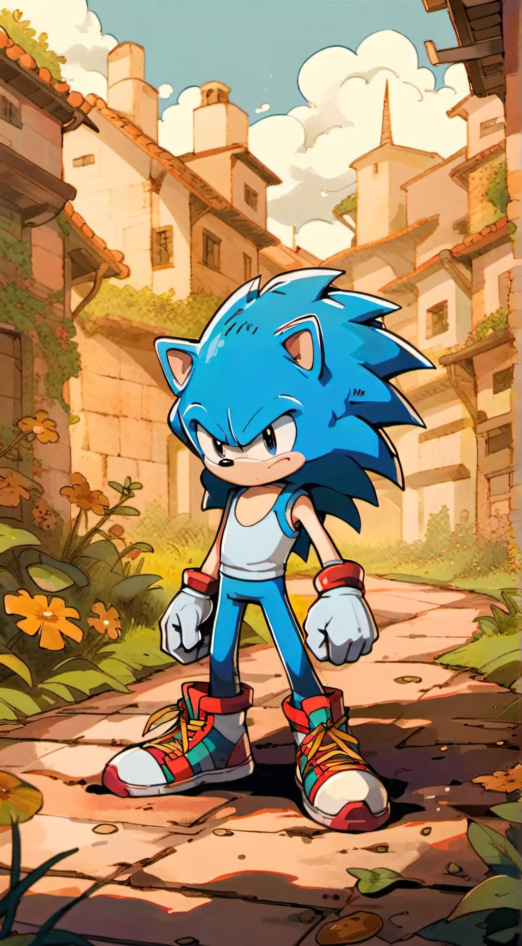 ai character: Sonic crew background