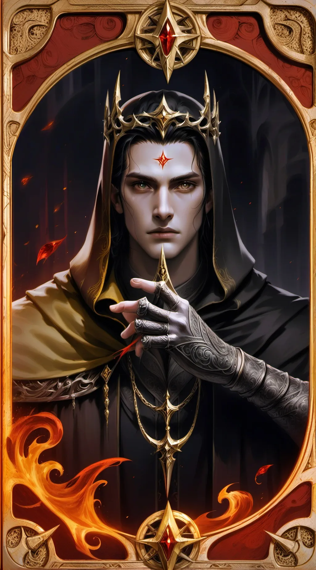 ai character: Люцефер background