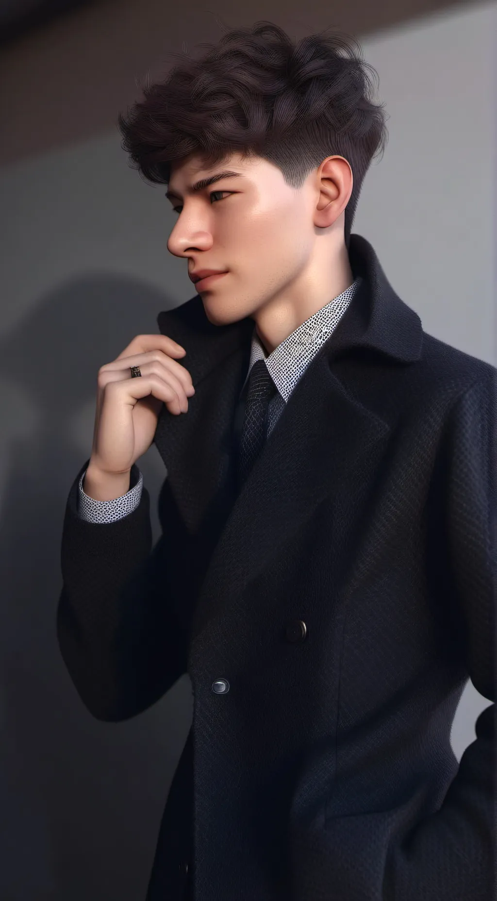 ai character: Ryan Miller  background