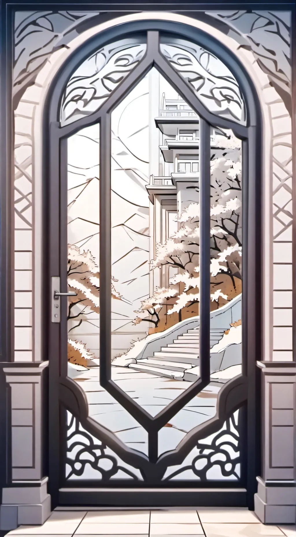 ai character: DOORS SCHOOL background