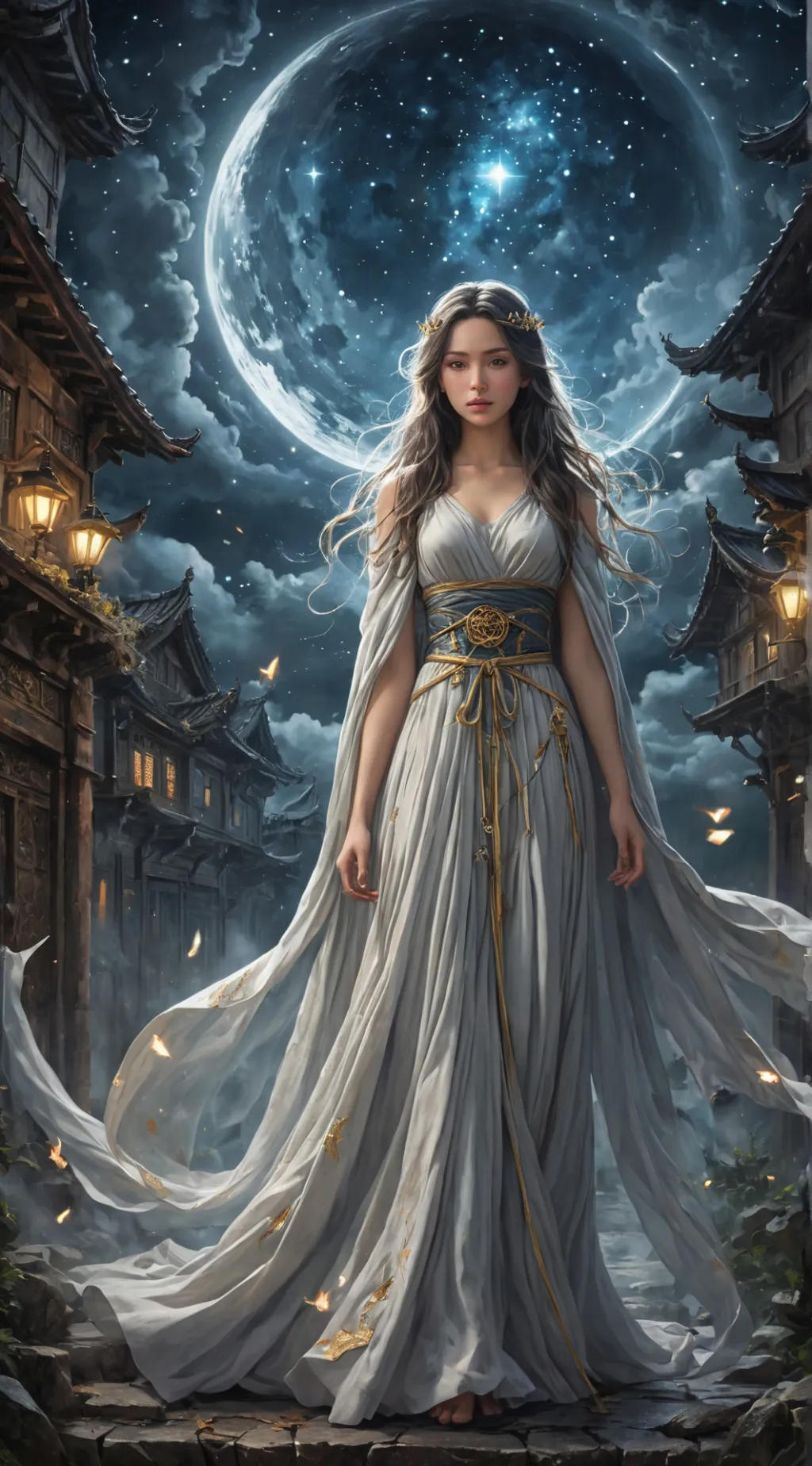 ai character: Evelyn background