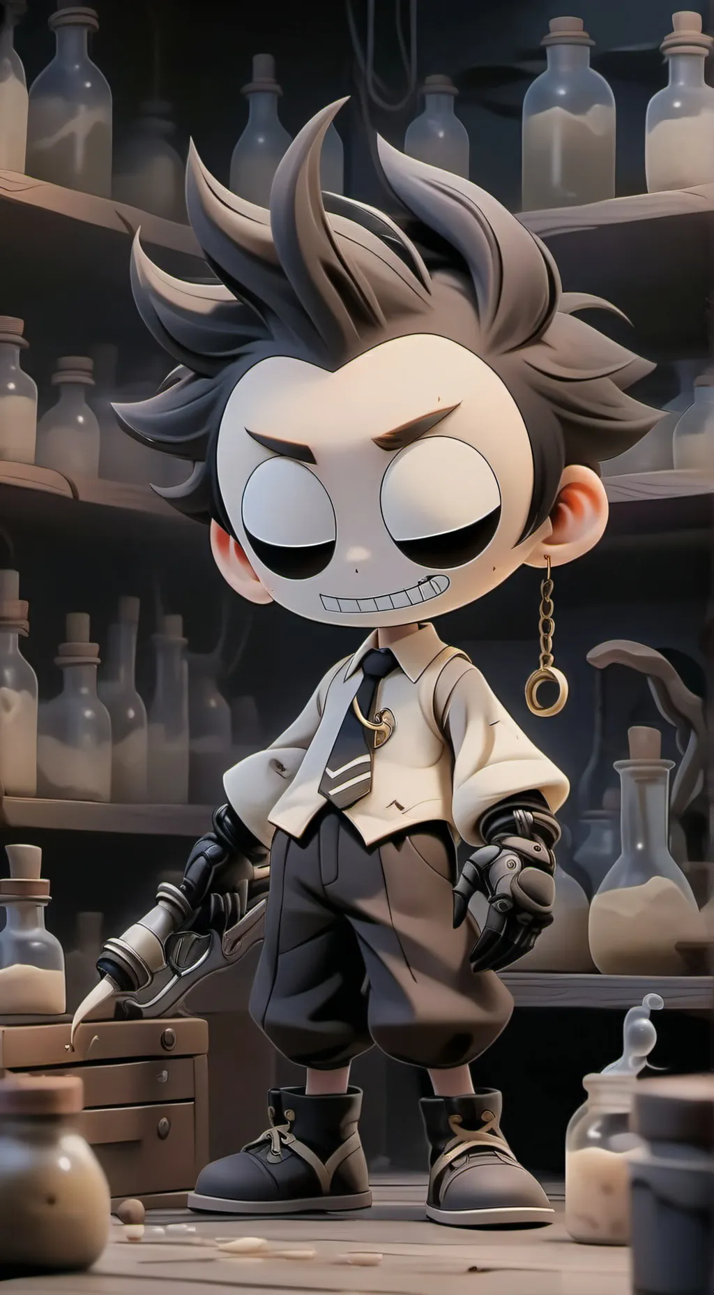 ai character: Bendy’s Obsession background