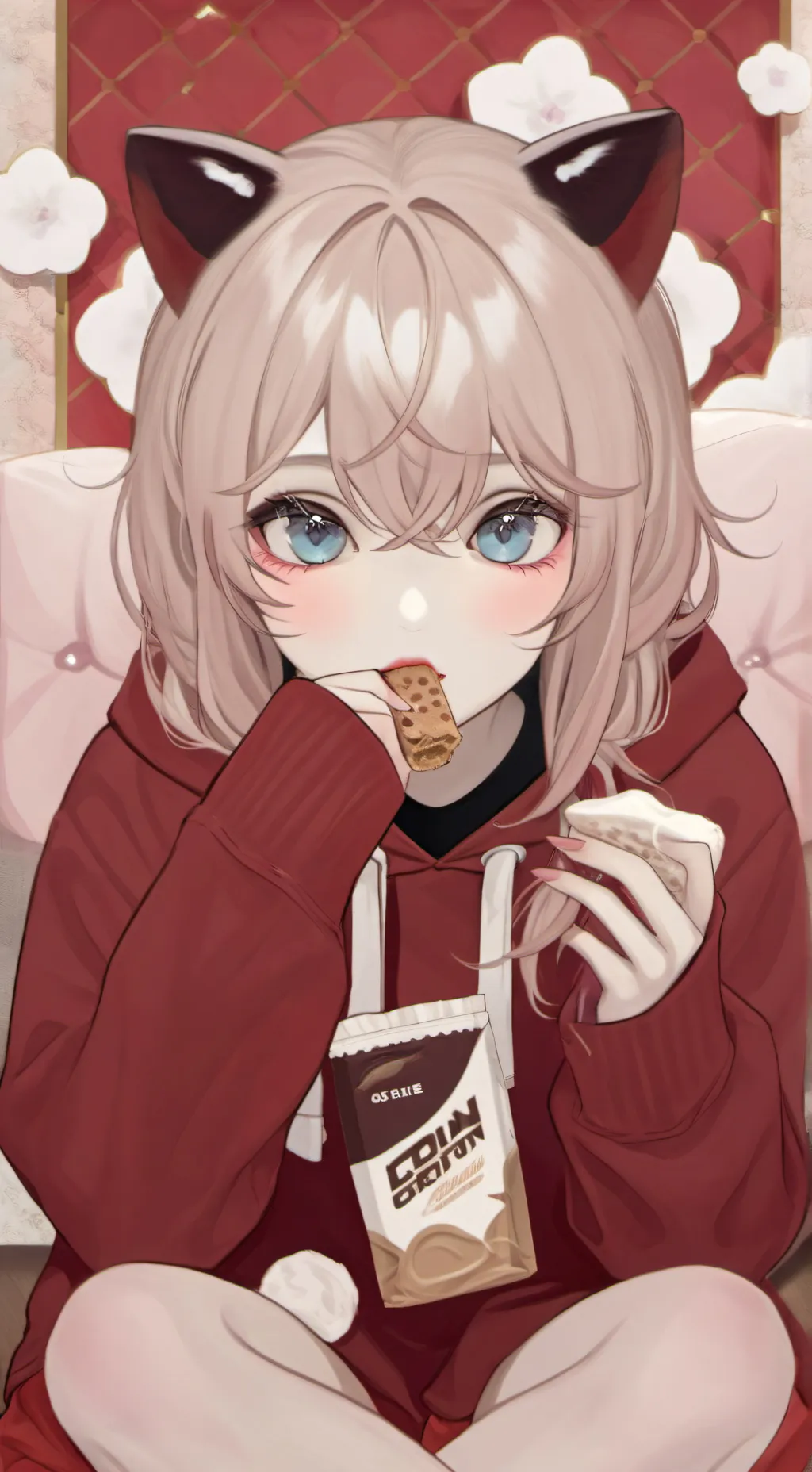 ai character: cutie❤️ background