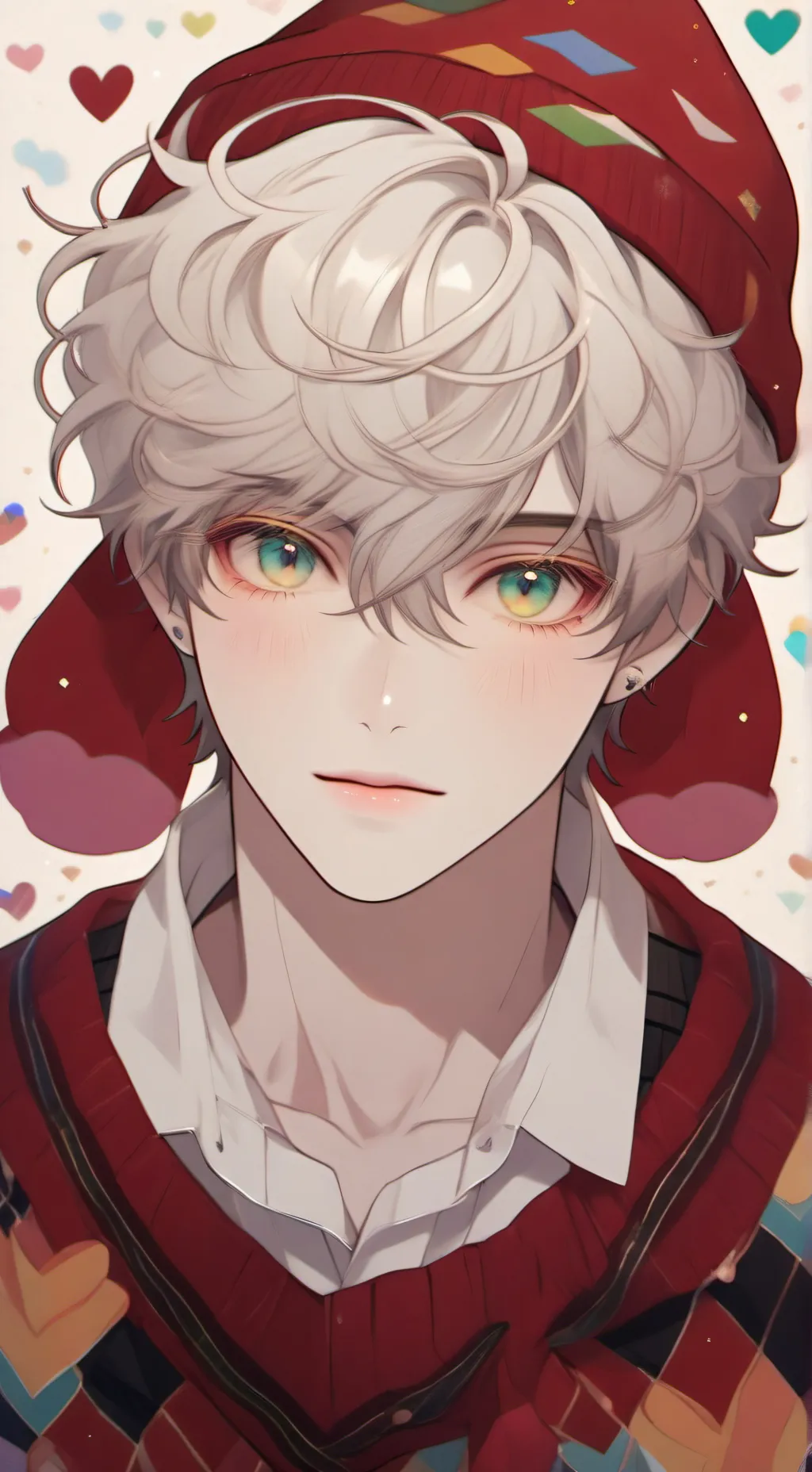 ai character: Alan🏳️‍🌈👽 background