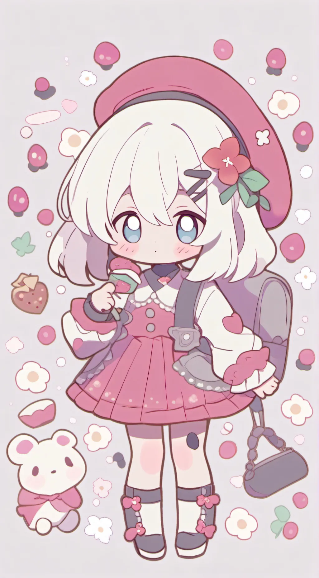 ai character: 美清 background