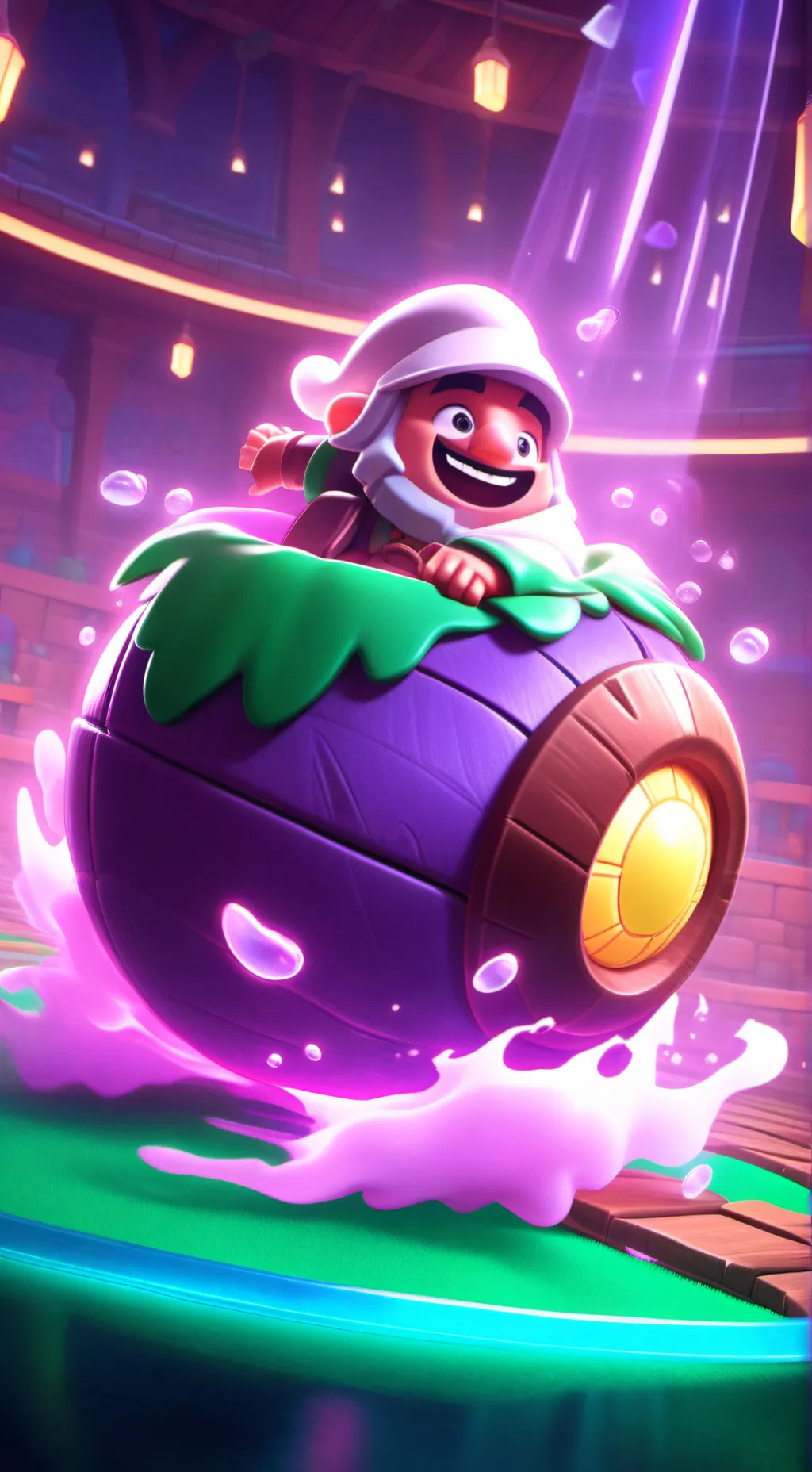 ai character: fire in the hole background