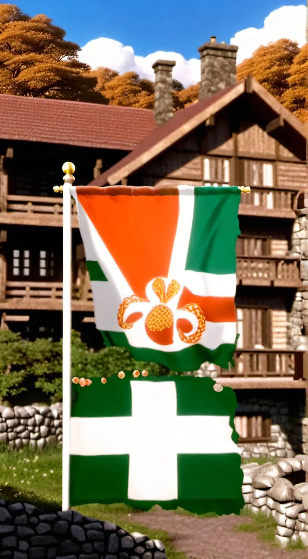 ai character: irish quis 🇮🇪🇮🇪🇮🇪 background