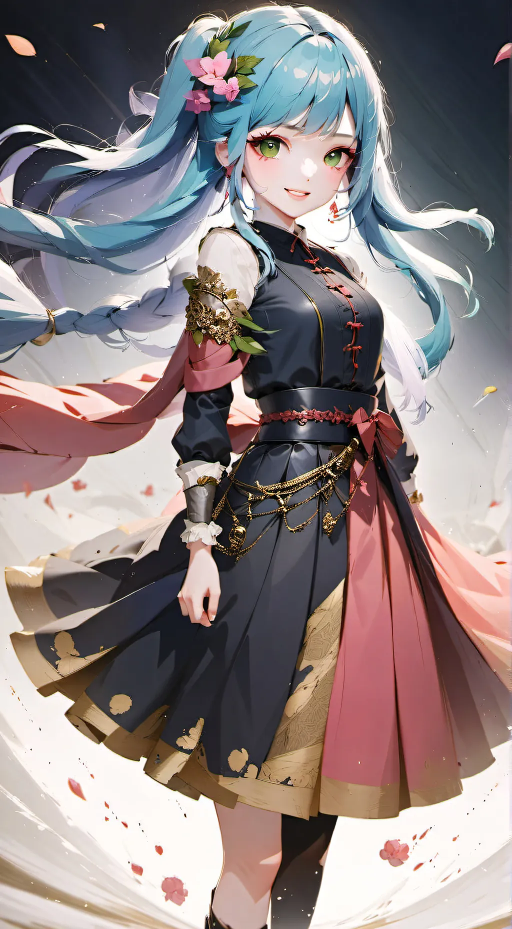 ai character: MHA Hearts background