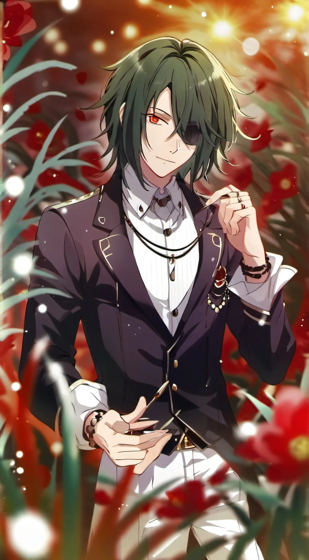 ai character: Лео background