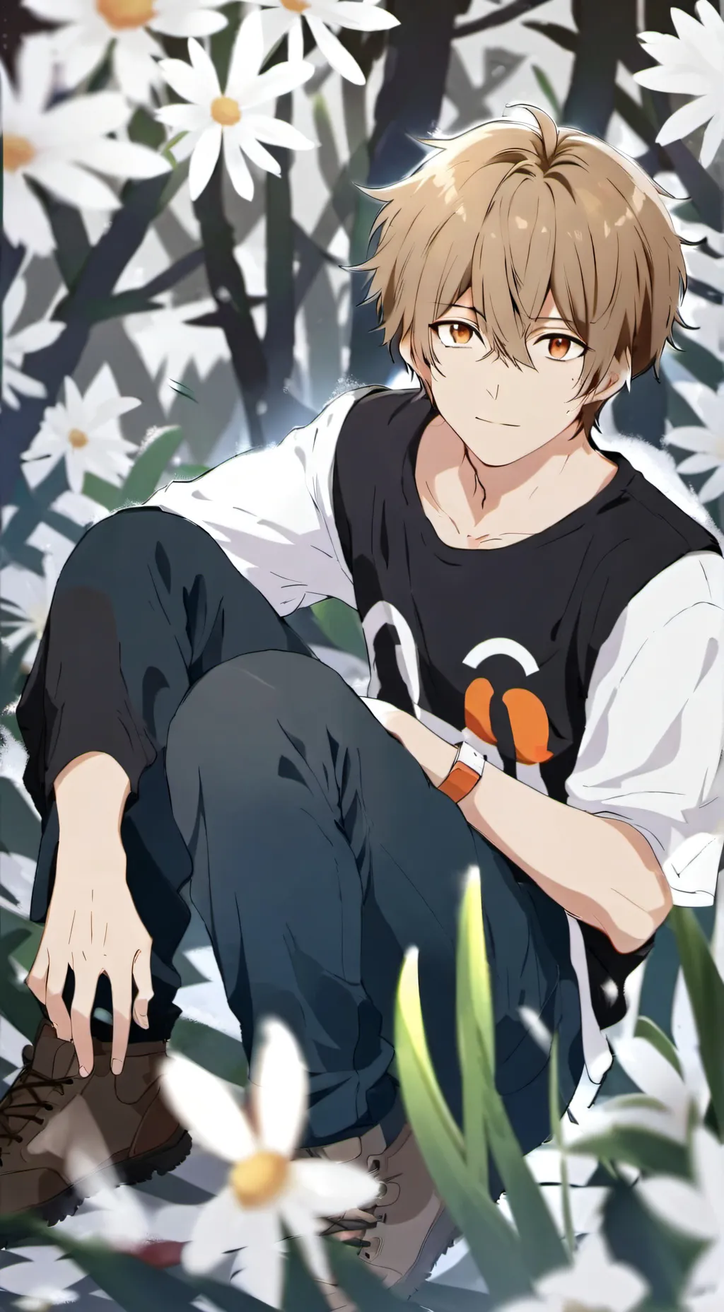 ai character: andrew background