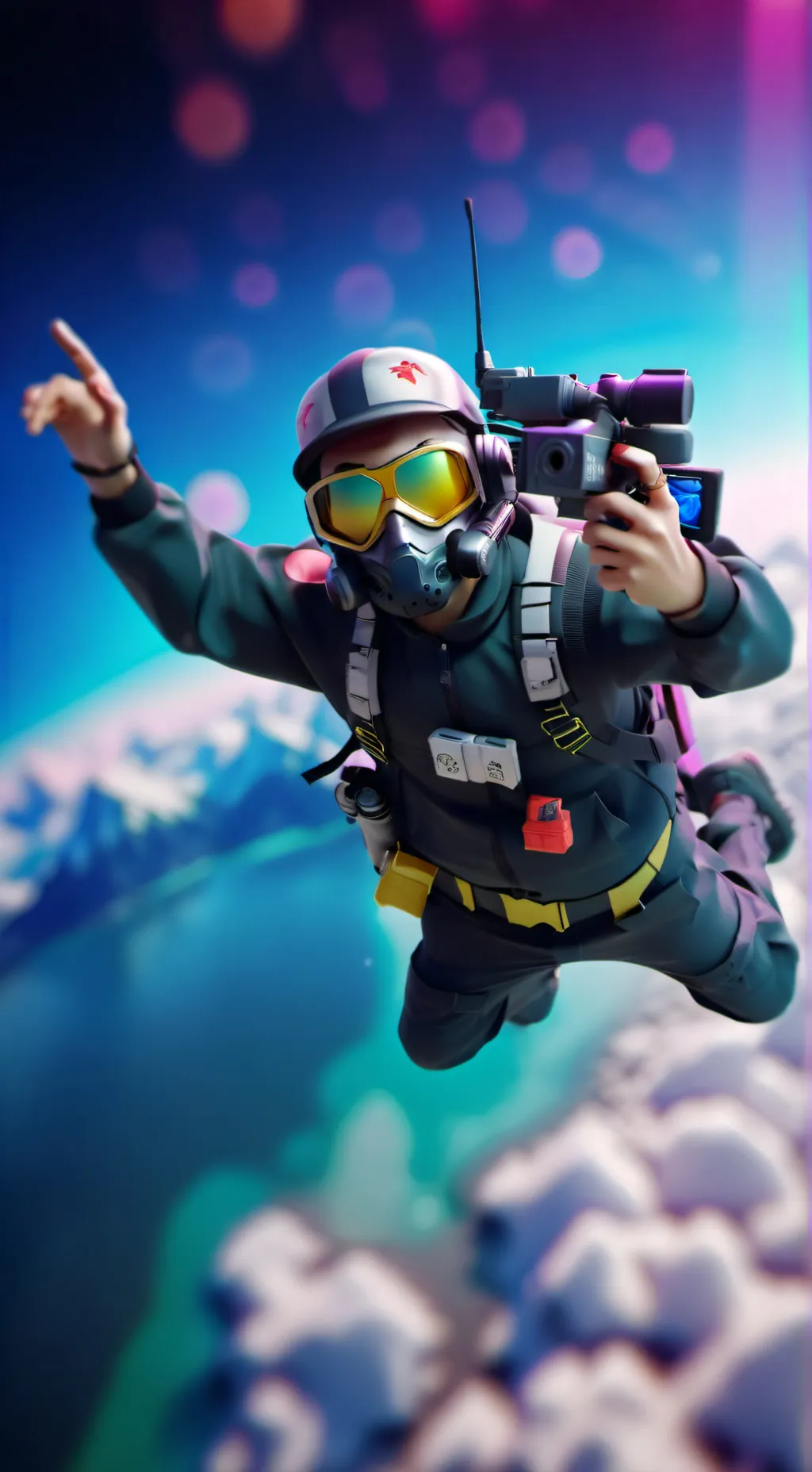 ai character: санс background