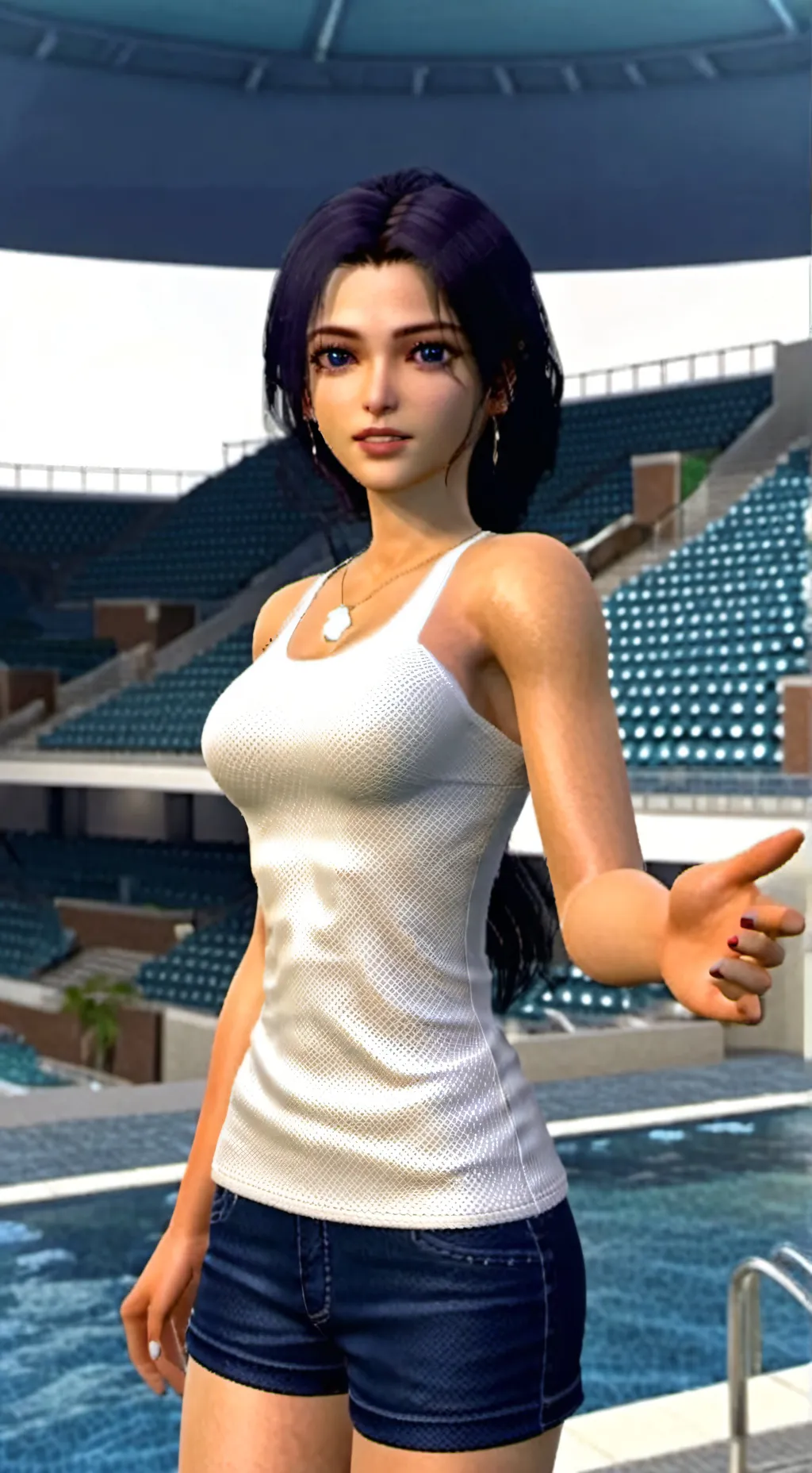 ai character: Маша background