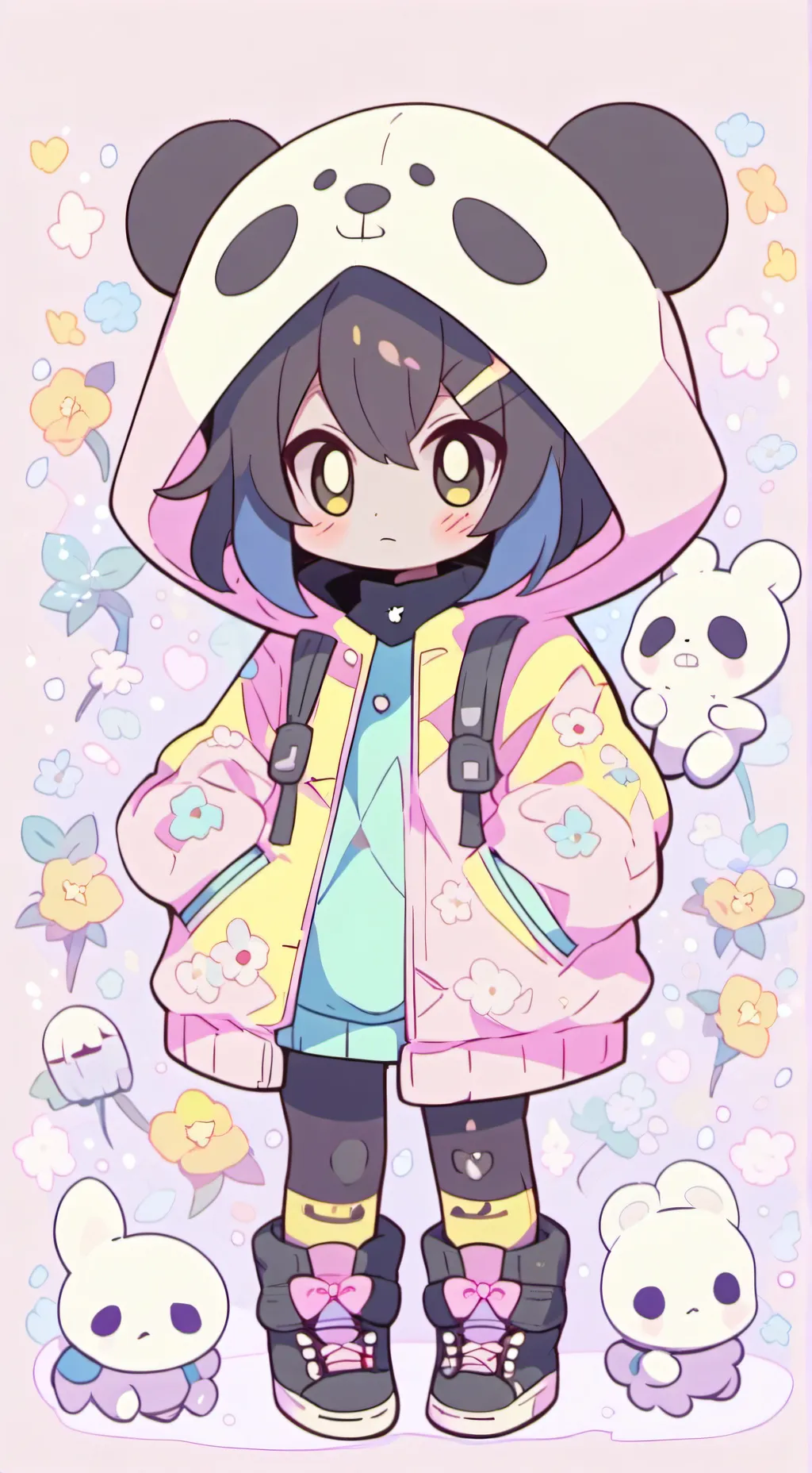 ai character: Undertale background