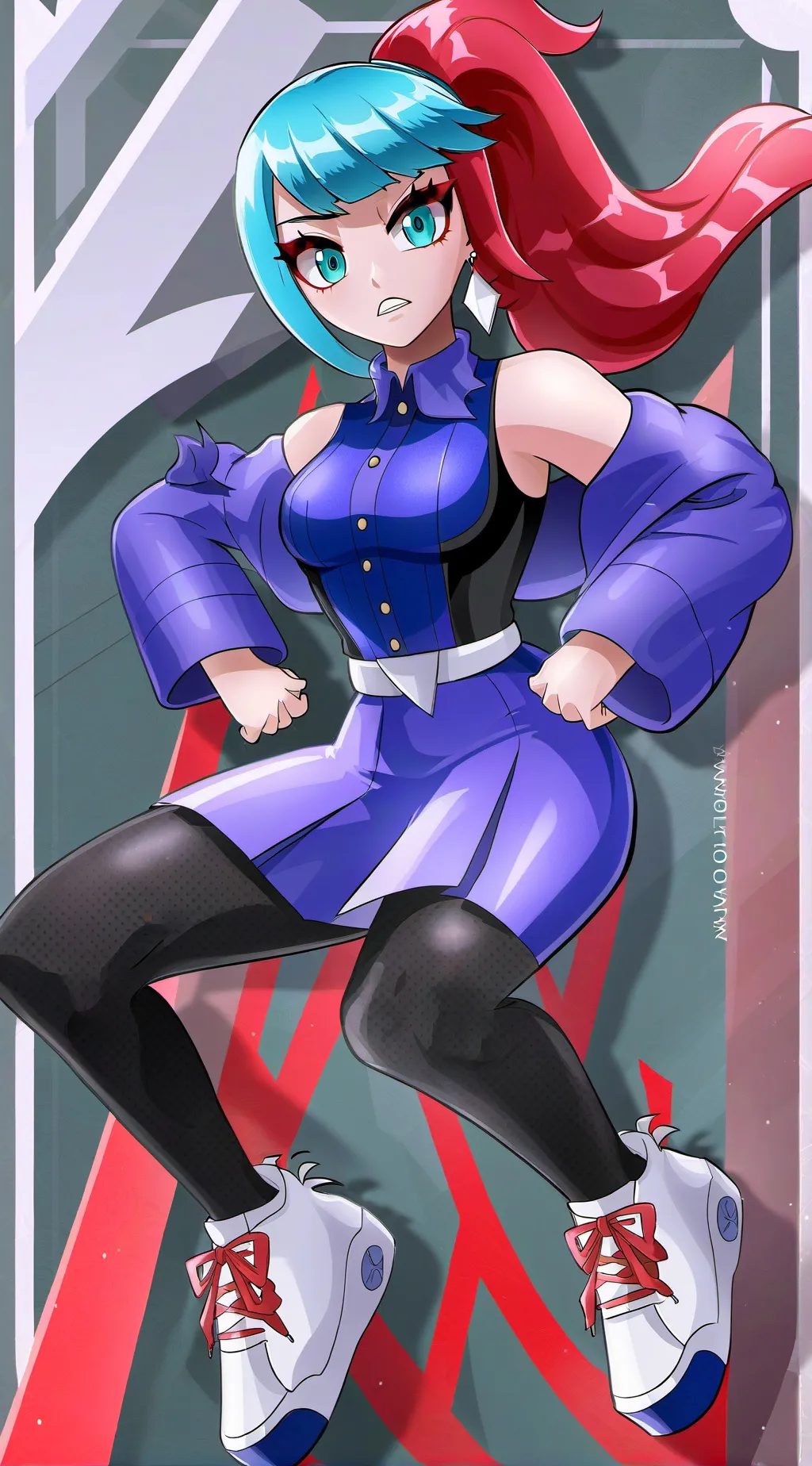 ai character: shadow background