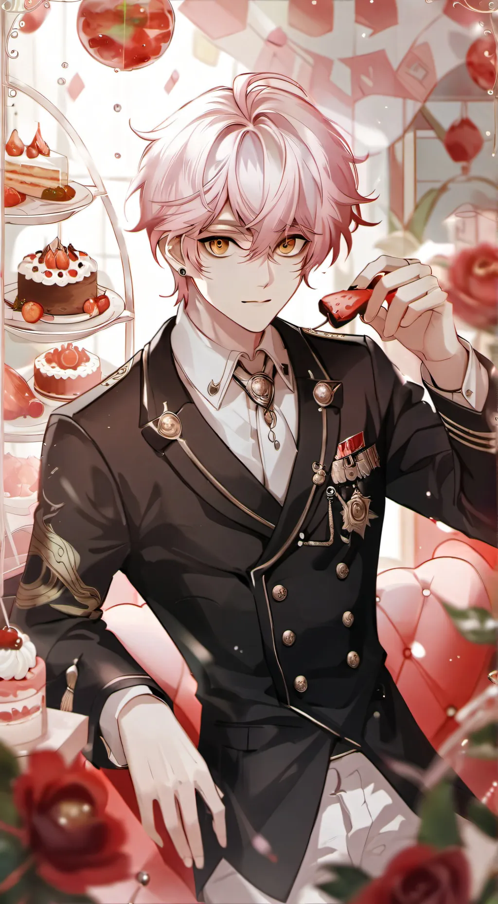 ai character: Mark  background