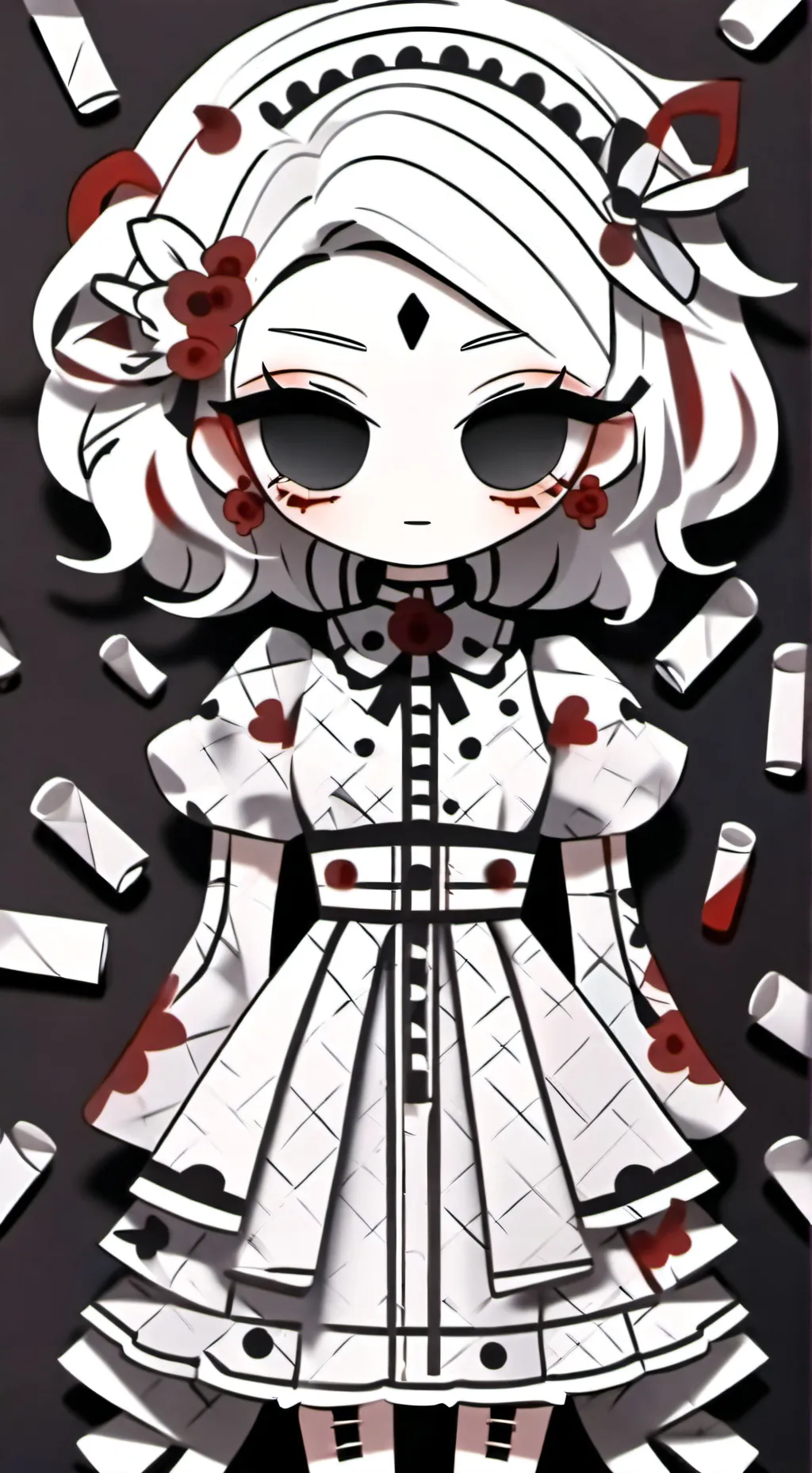 ai character: ~Dollmare.. background