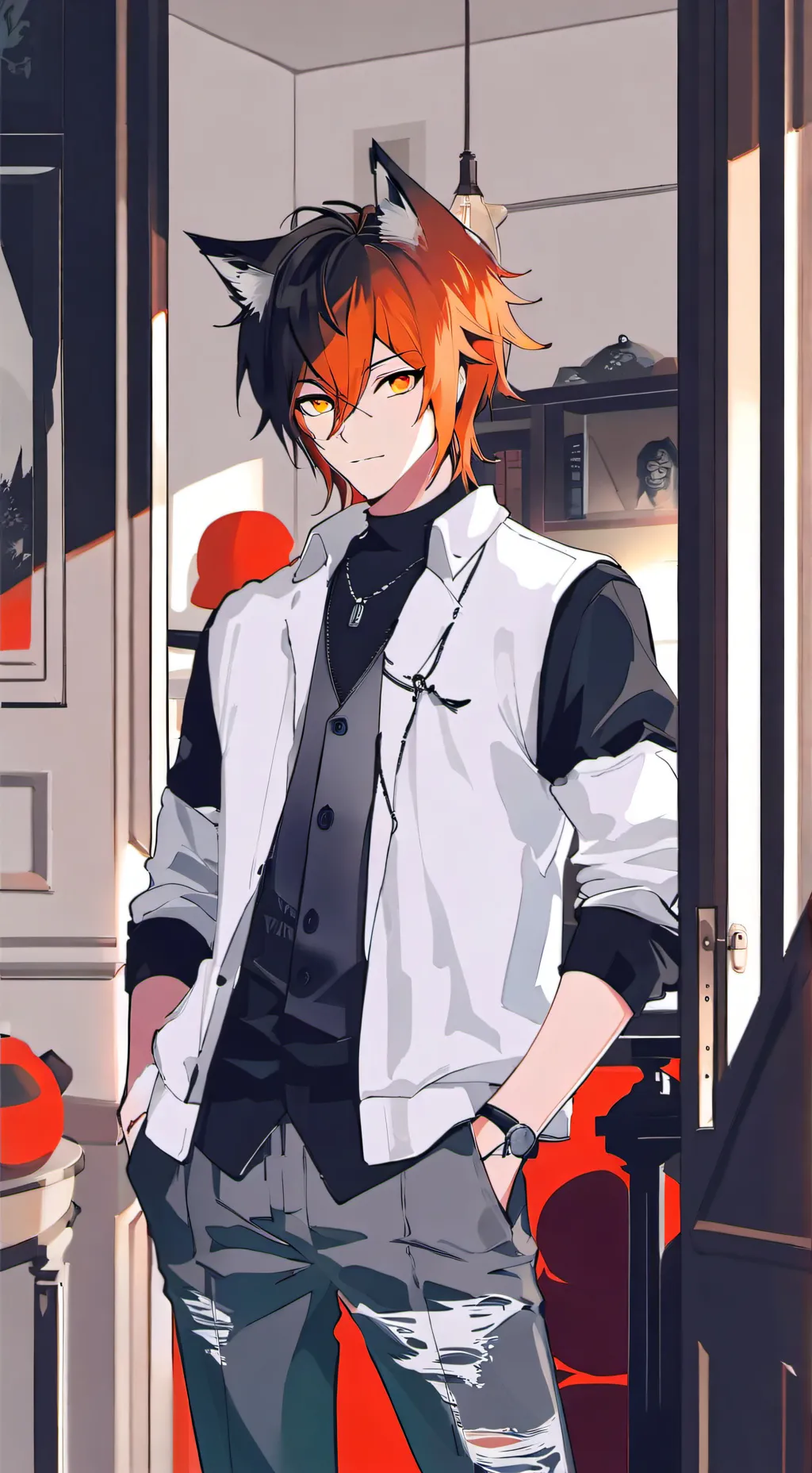 ai character: Chilli background