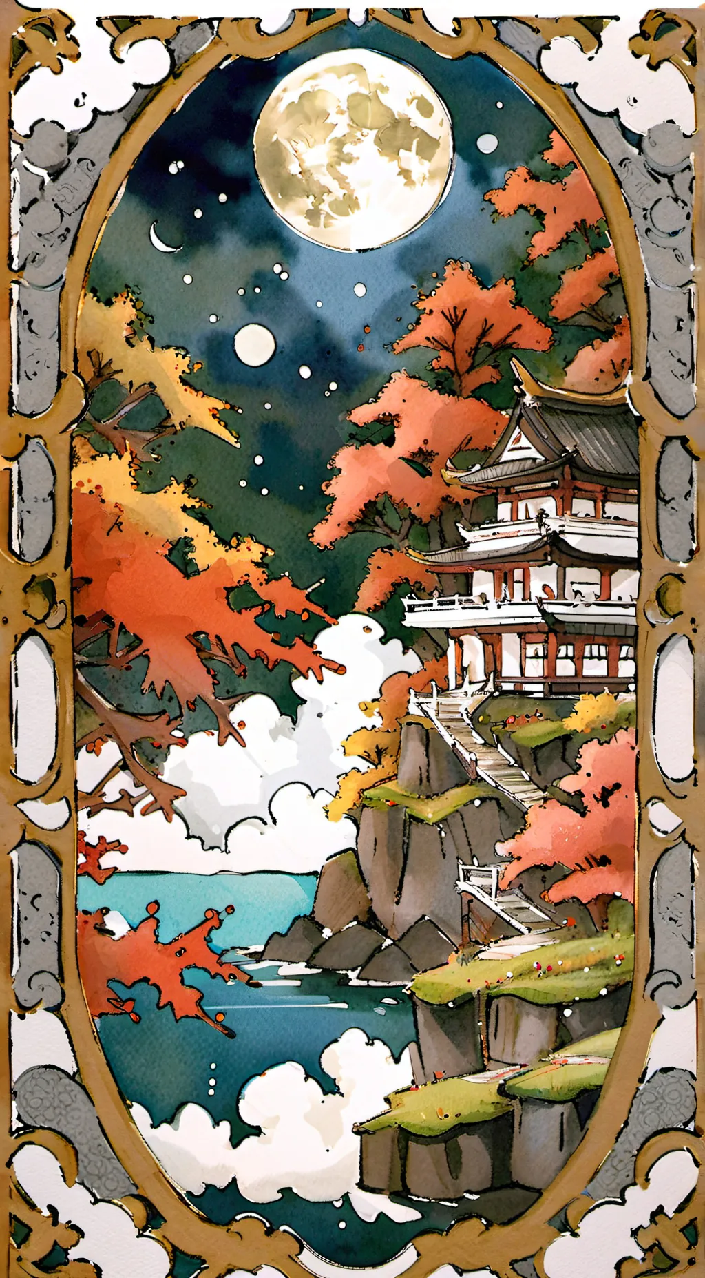 ai character: Yn metal health :( background