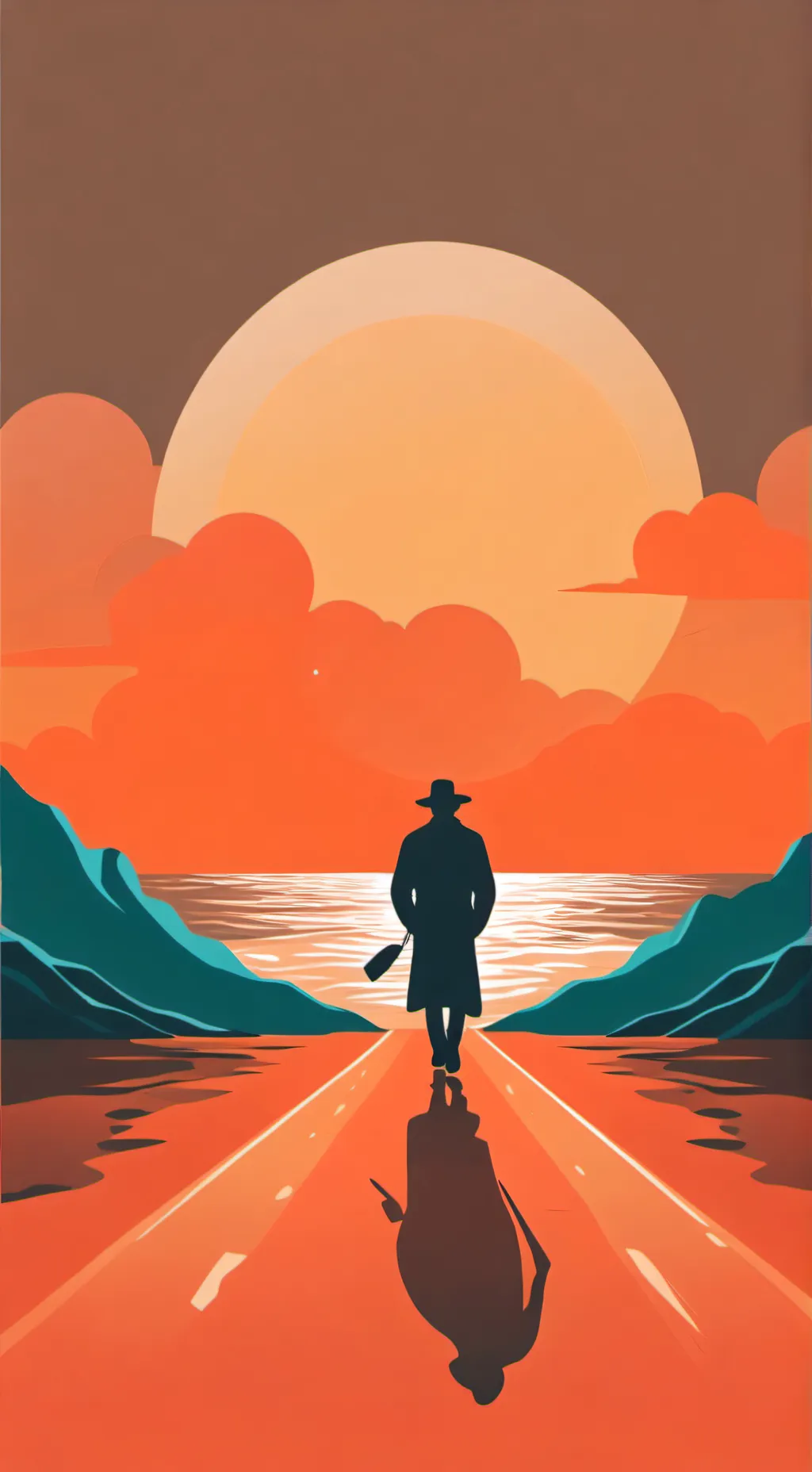 ai character: Vector unit background