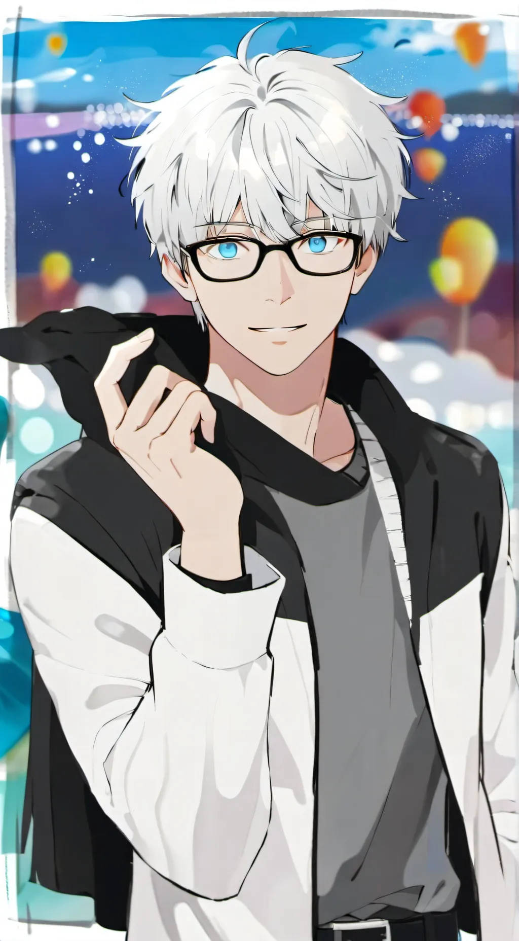 ai character: Leo background