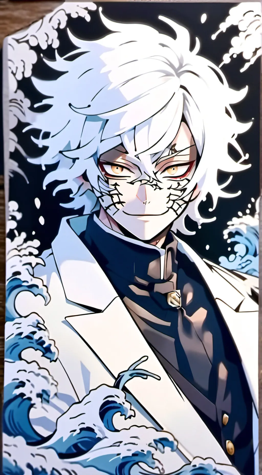 ai character: Uhh shigaraki ig? background