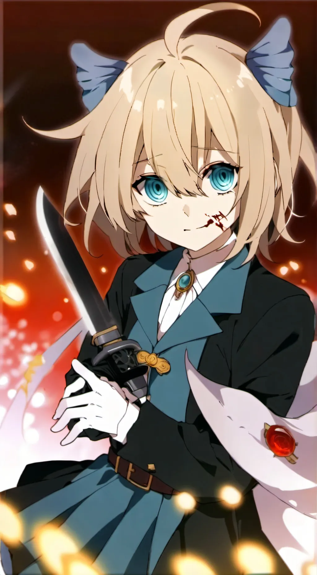 ai character: Annabelle ... background