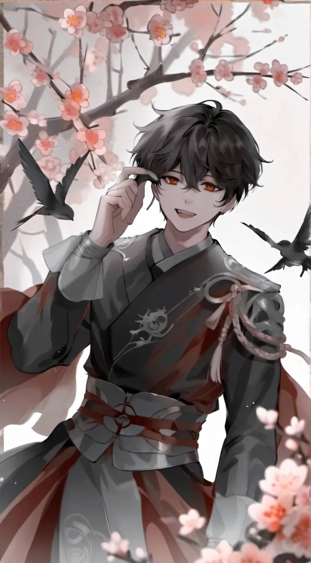 ai character: Jean look background