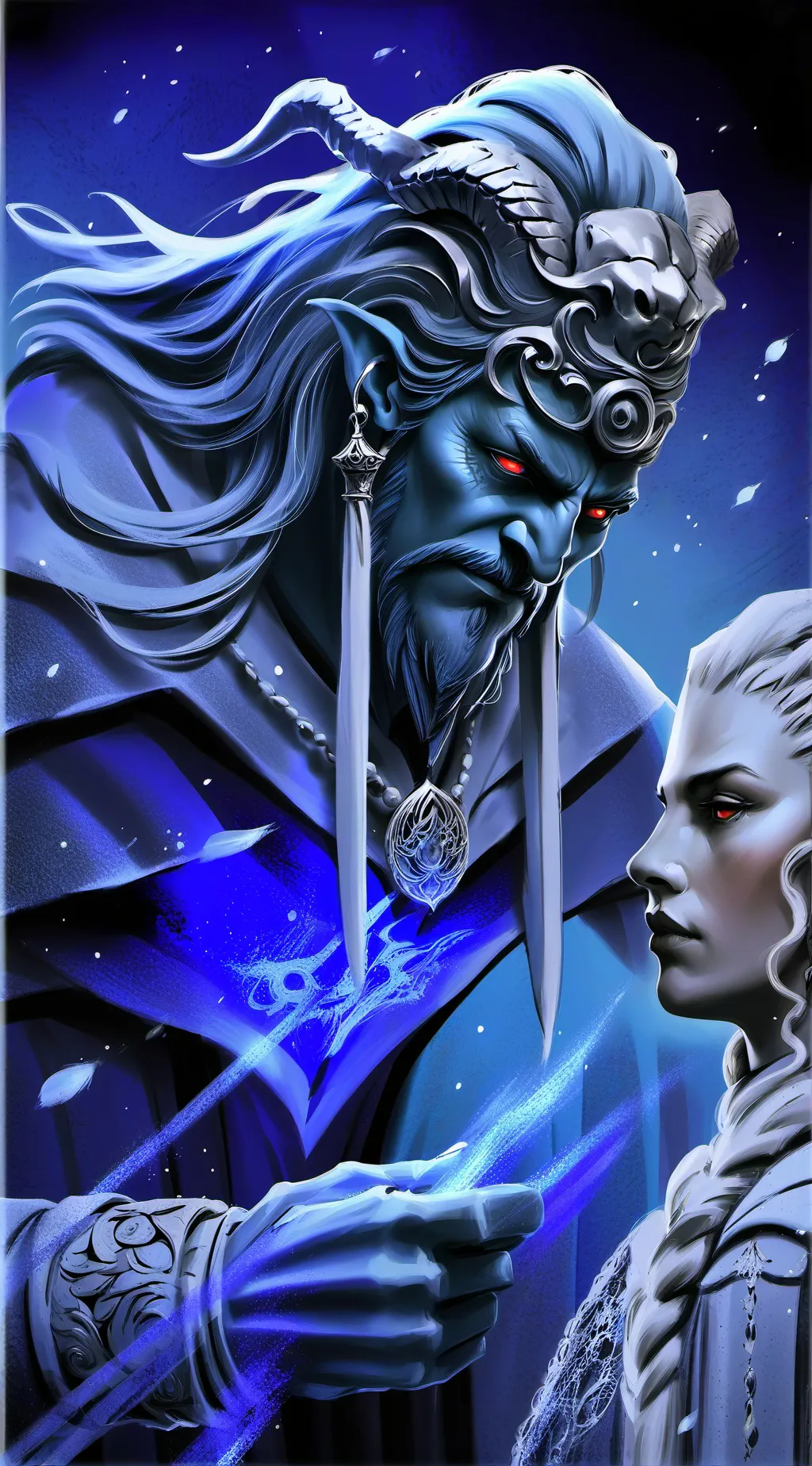 ai character: Левиафан  background