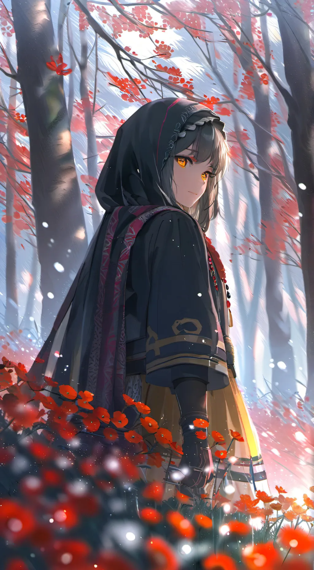 ai character: Mía  background