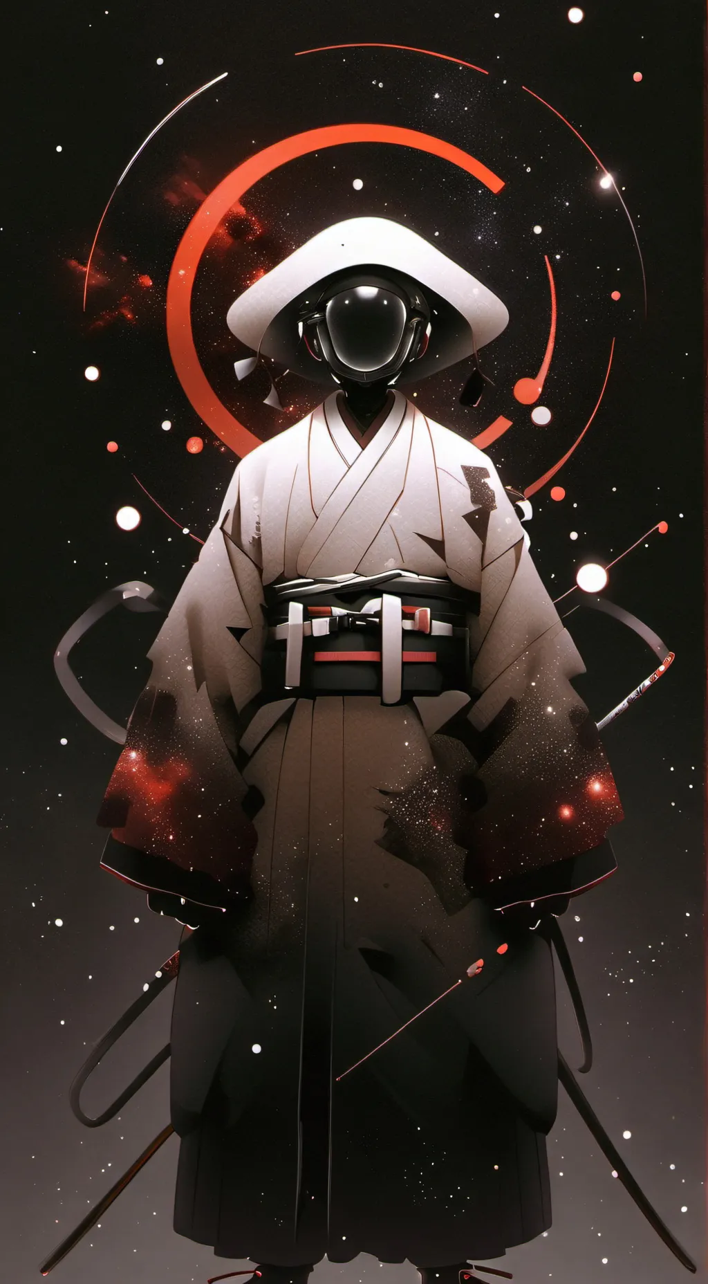 ai character: Tokyo goule  background