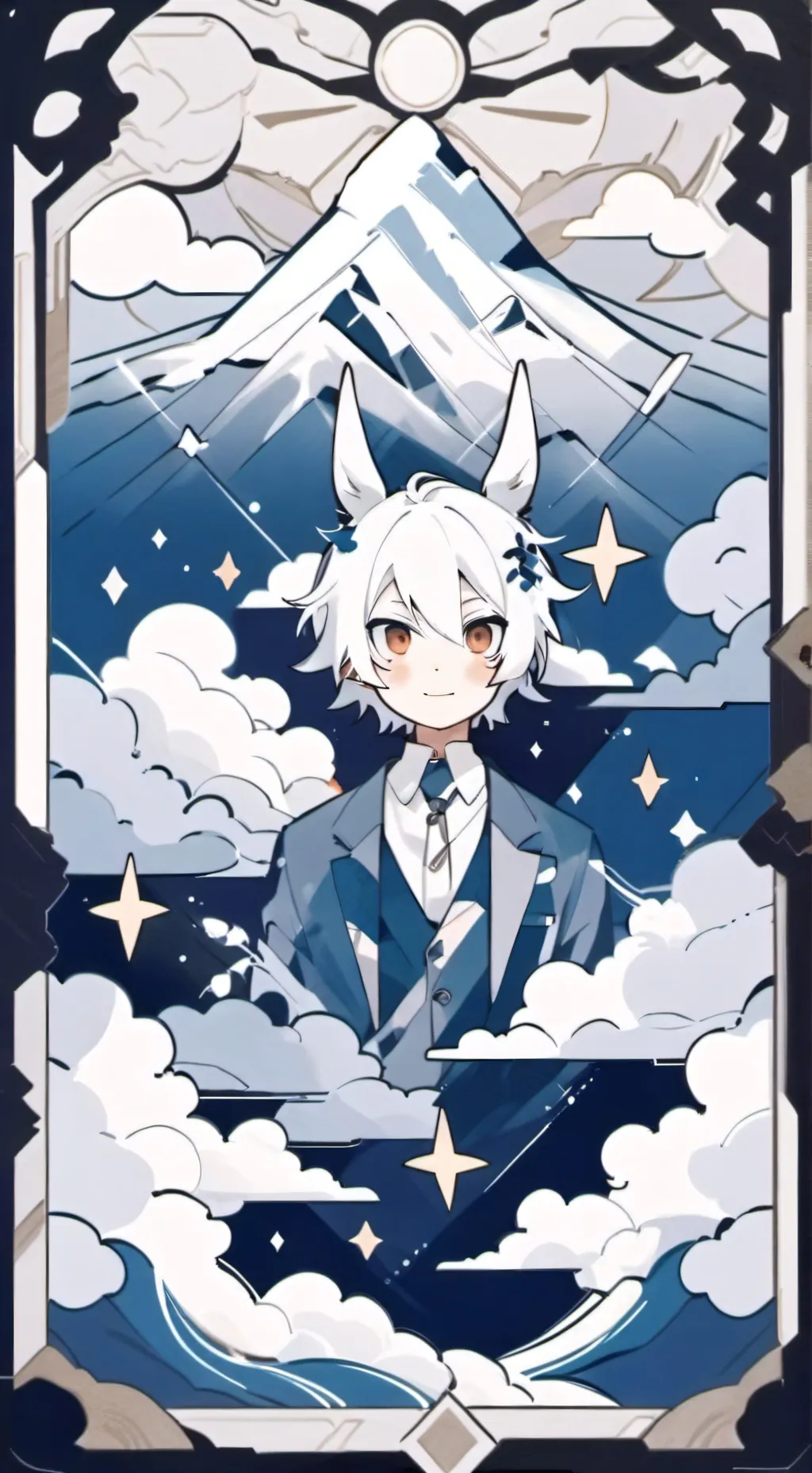 ai character: Eydad💗 background