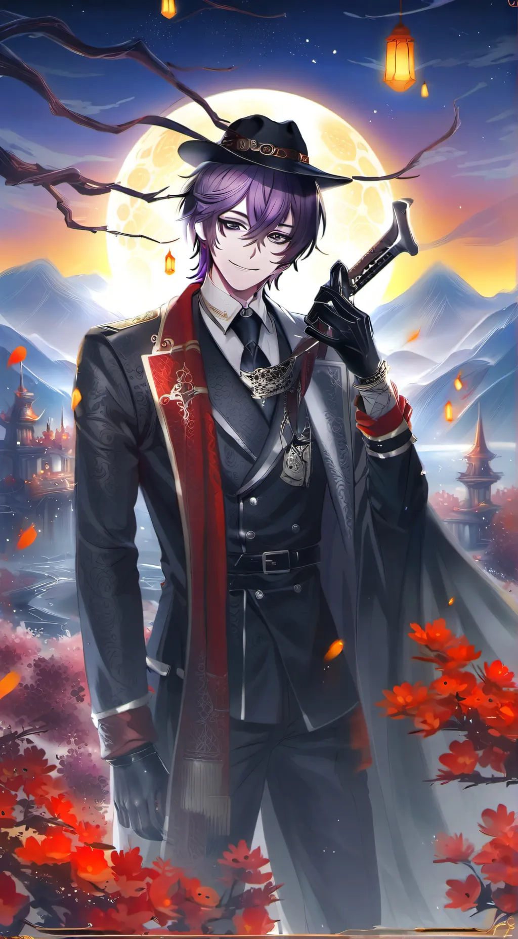 ai character: Варп background