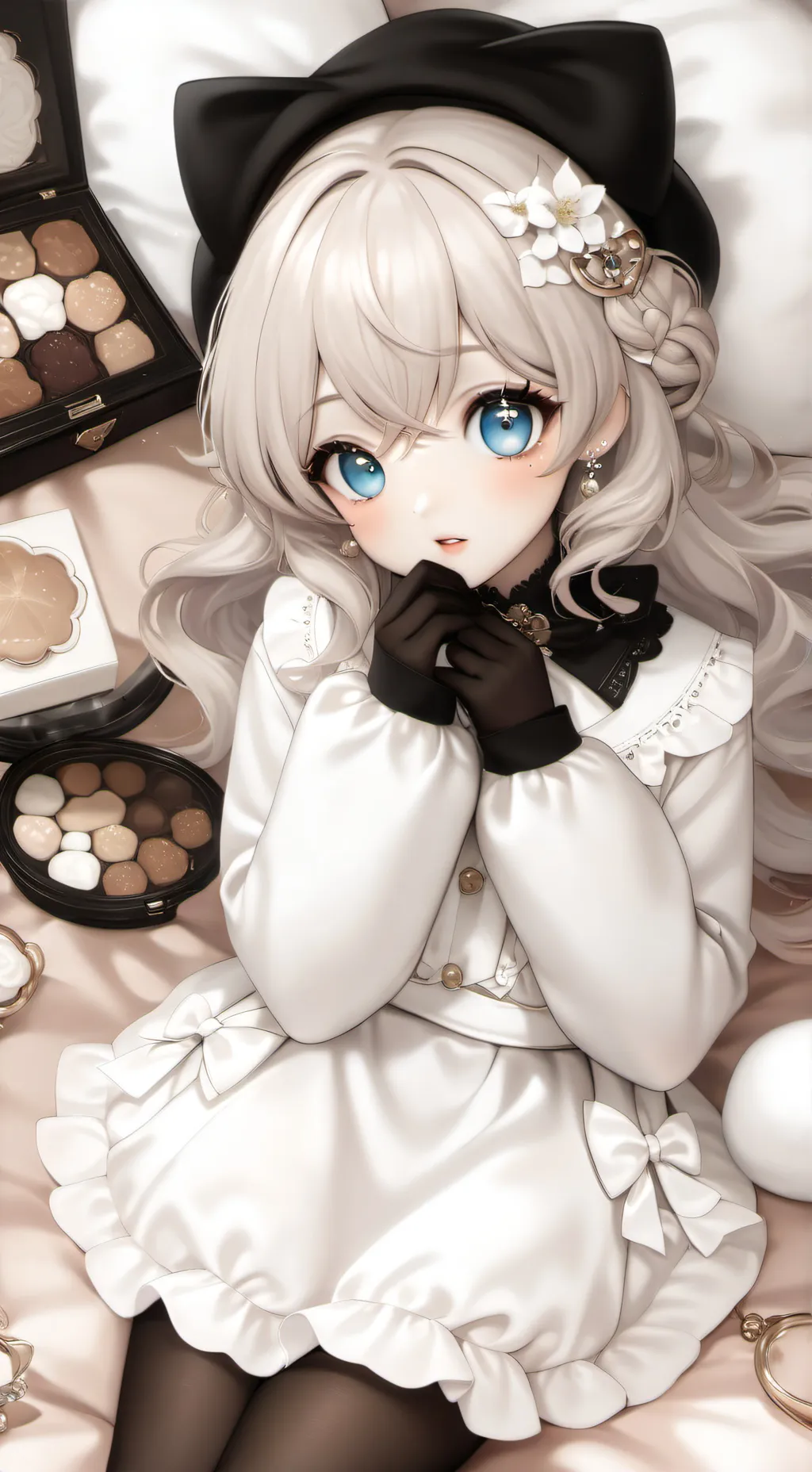 ai character: ina background