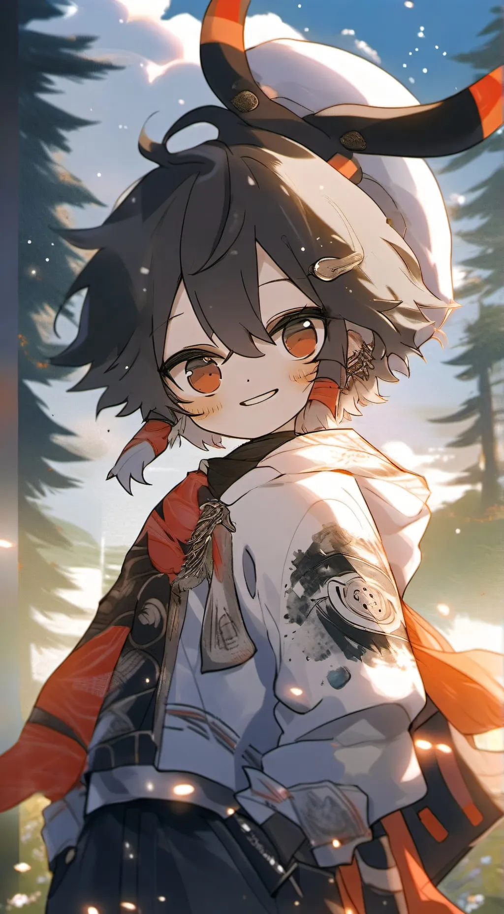 ai character: mha background