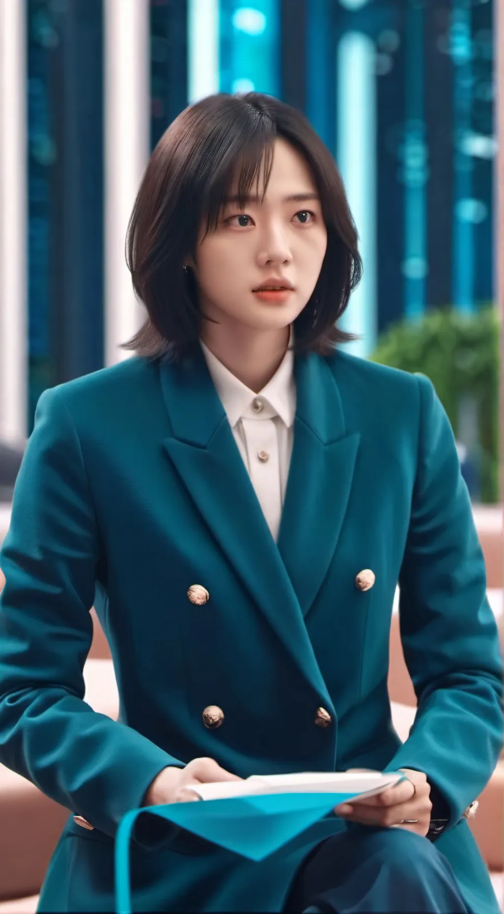 ai character: Squid game 1/2 background