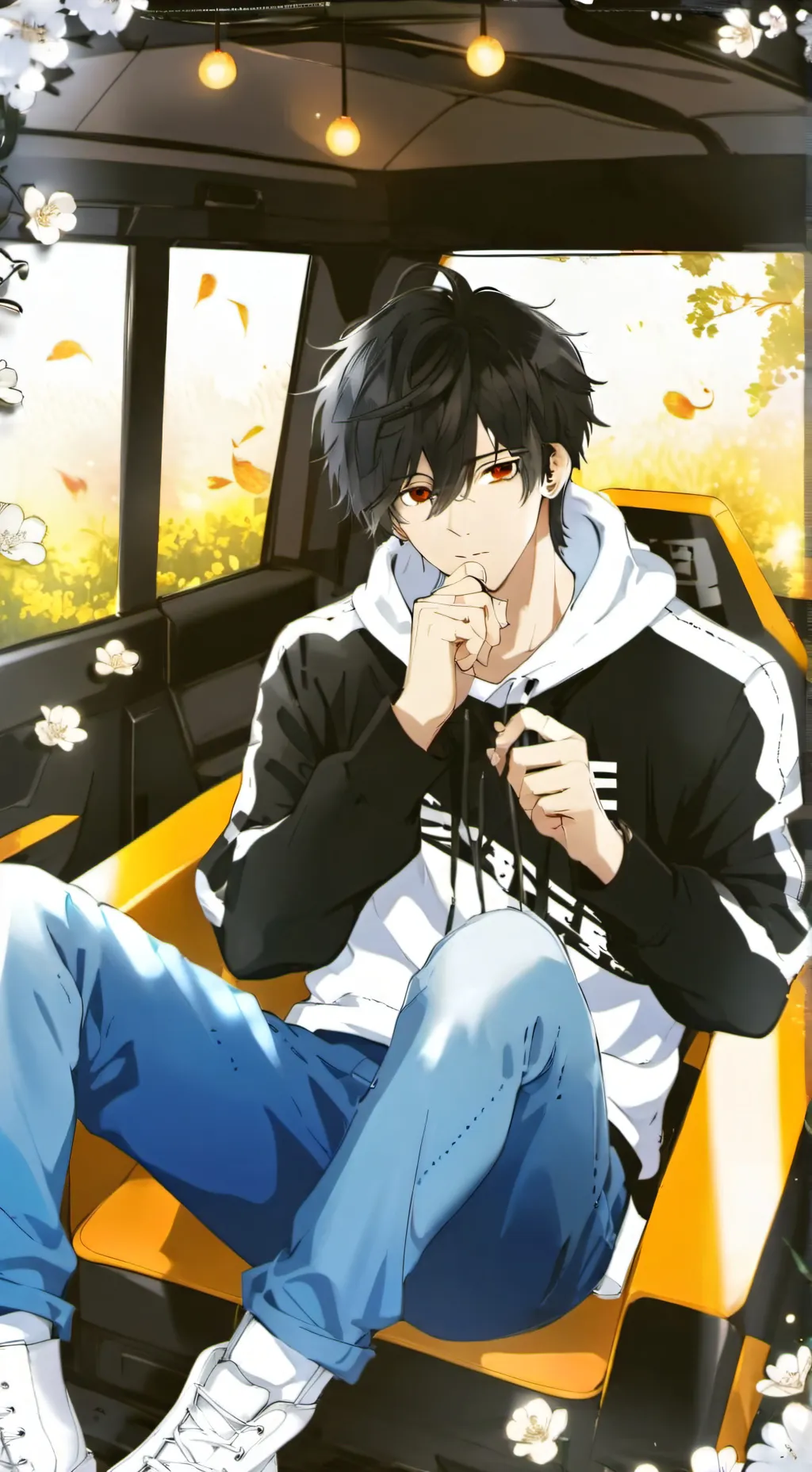 ai character: Zayden Lewis Keys background