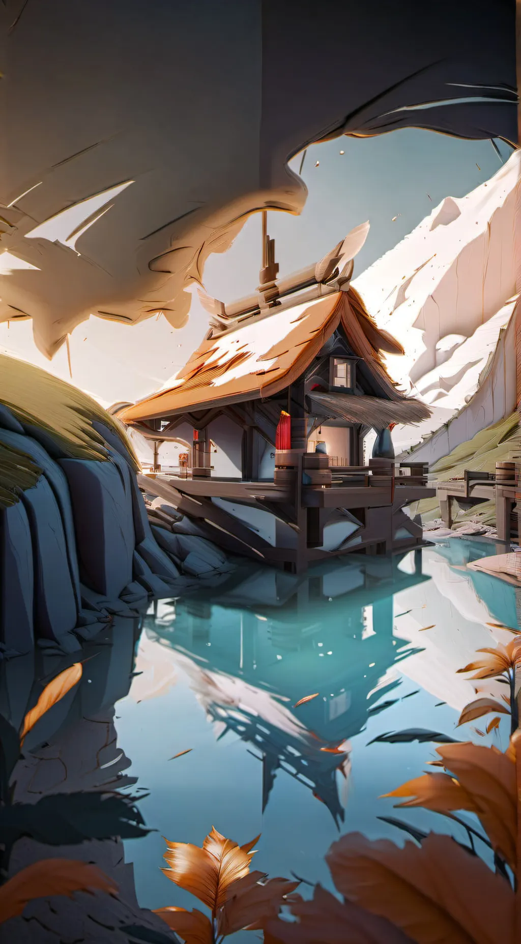 ai character: IM BACK!!! background