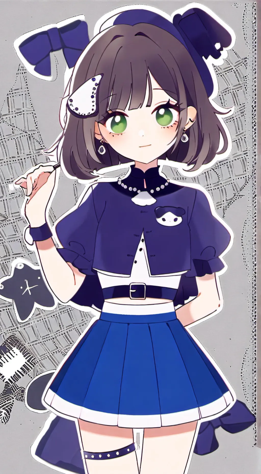 ai character: Bella background