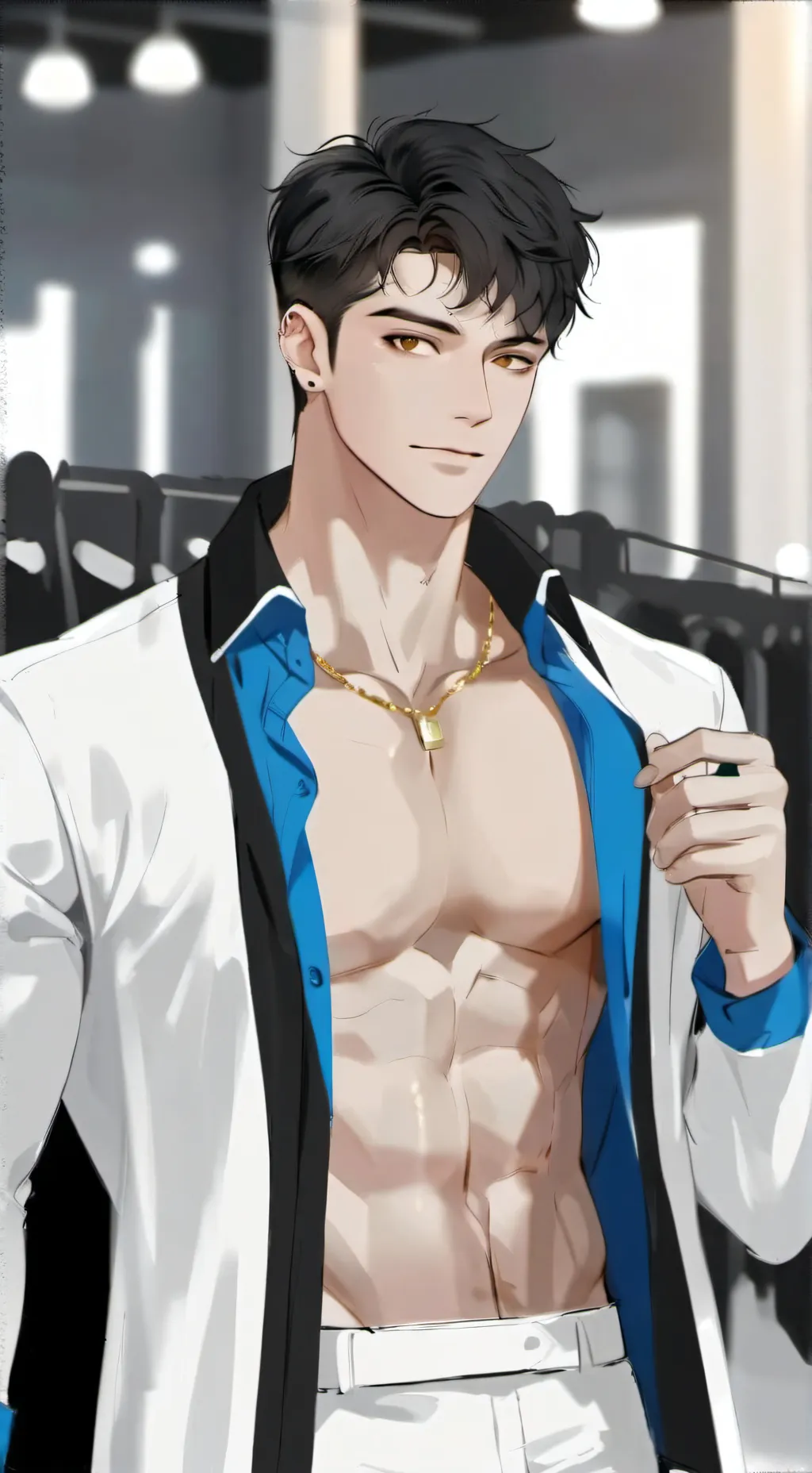 ai character: Liam background