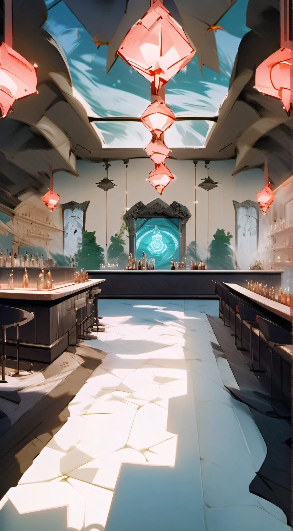 ai character: Quirk & Velvet background