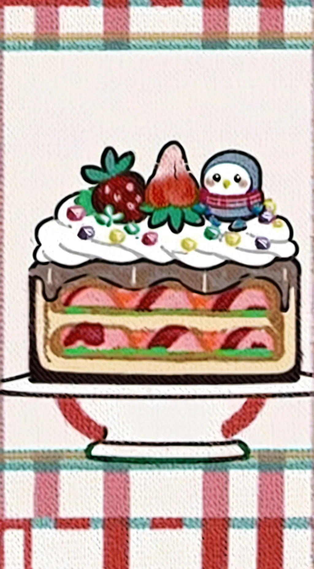 ai character: sprout x cosmo background