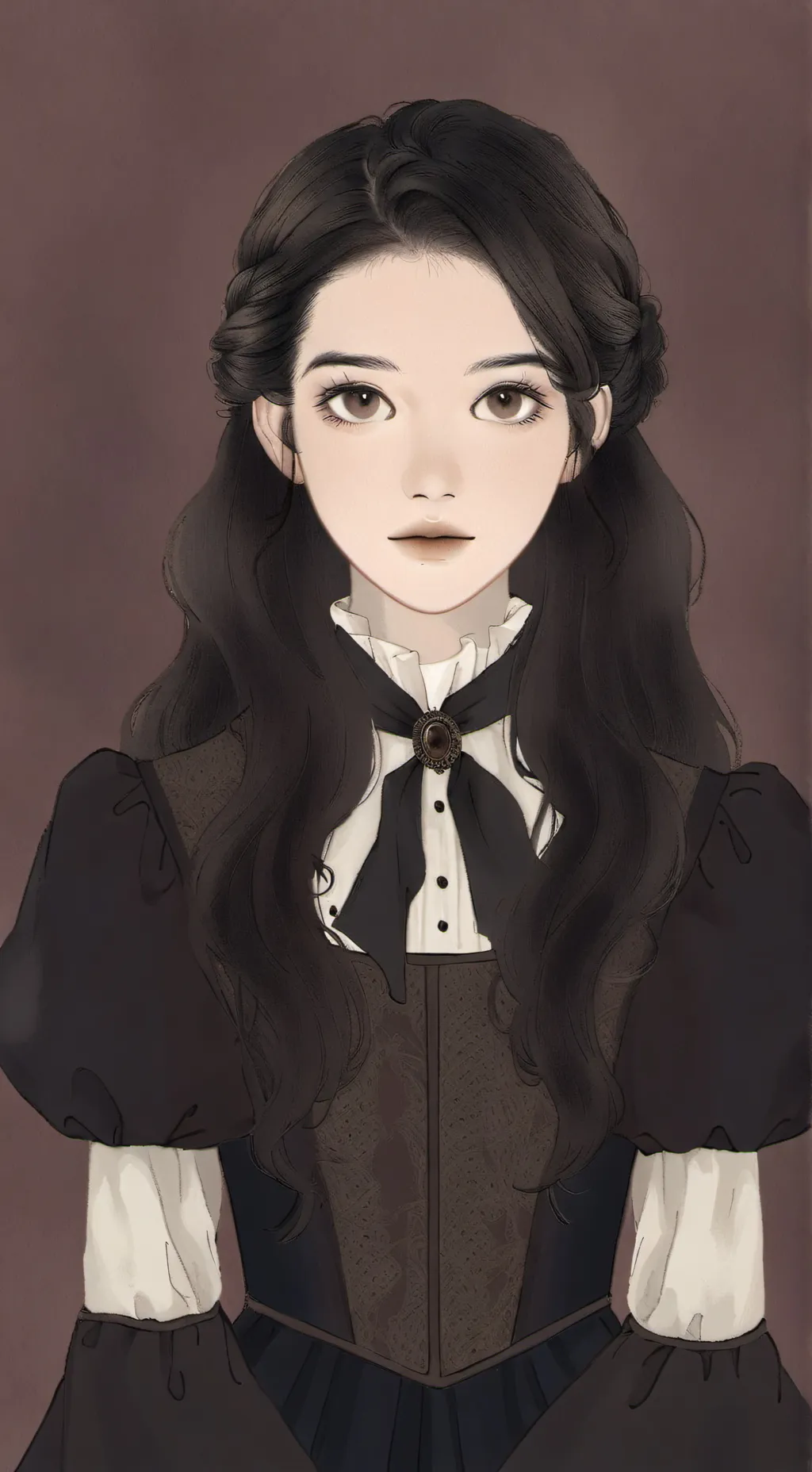 ai character: Annabelle  background