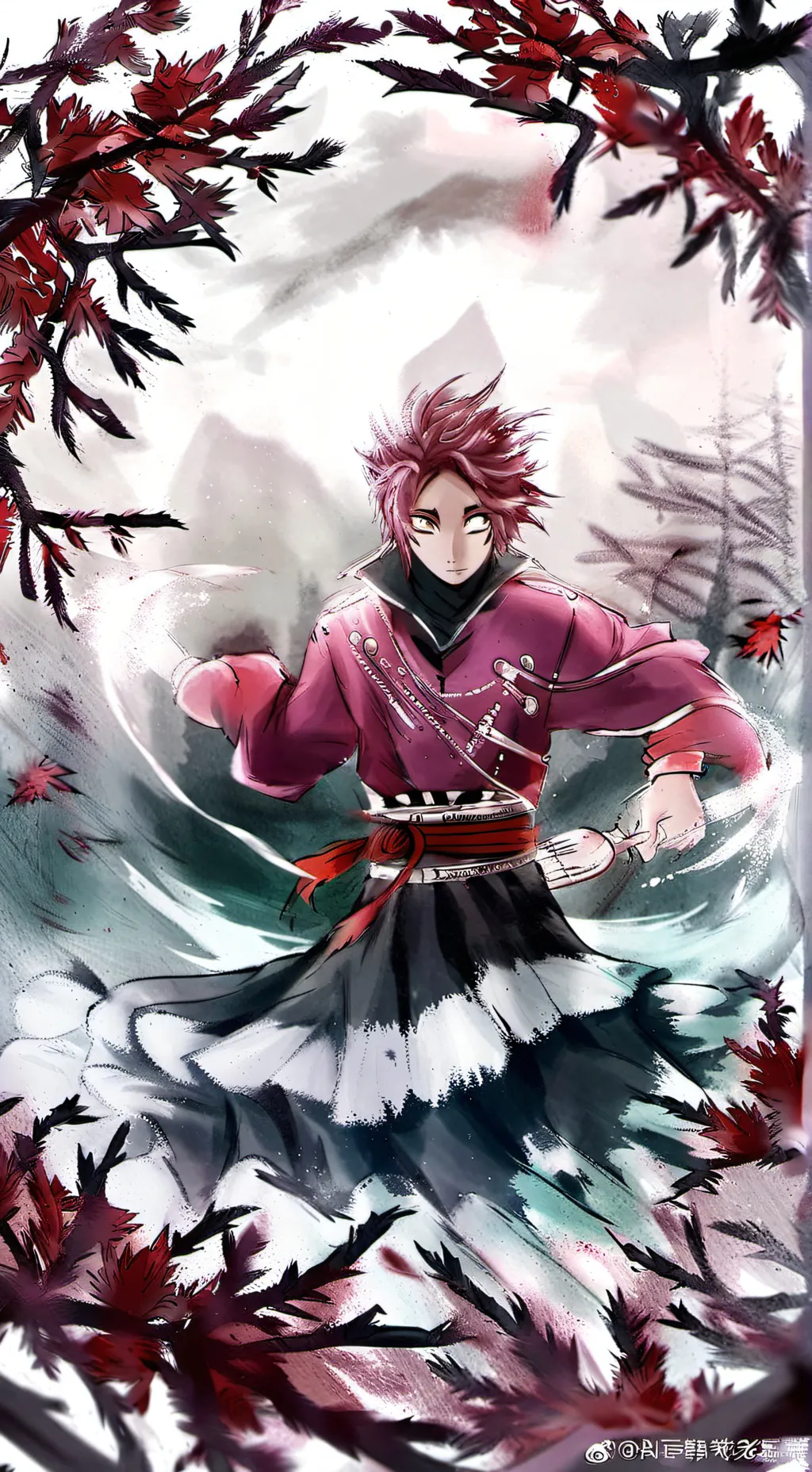 ai character: Сае background