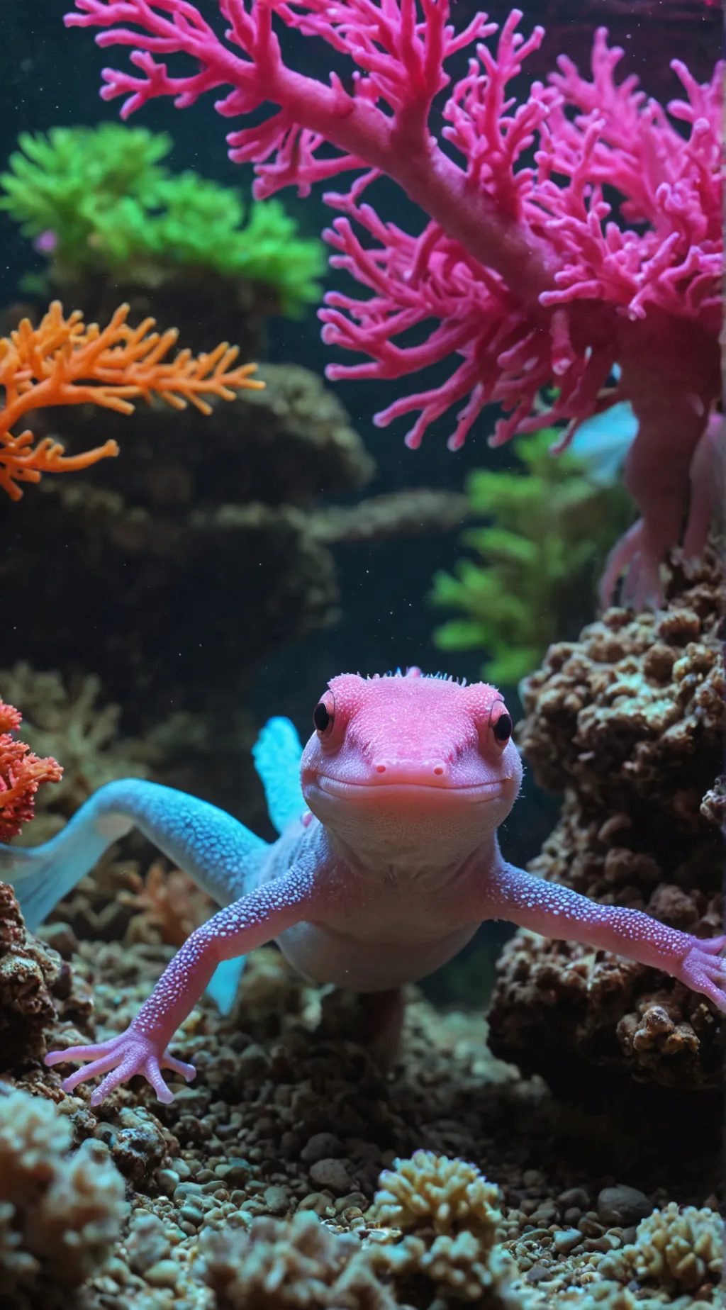 ai character: Pixel background