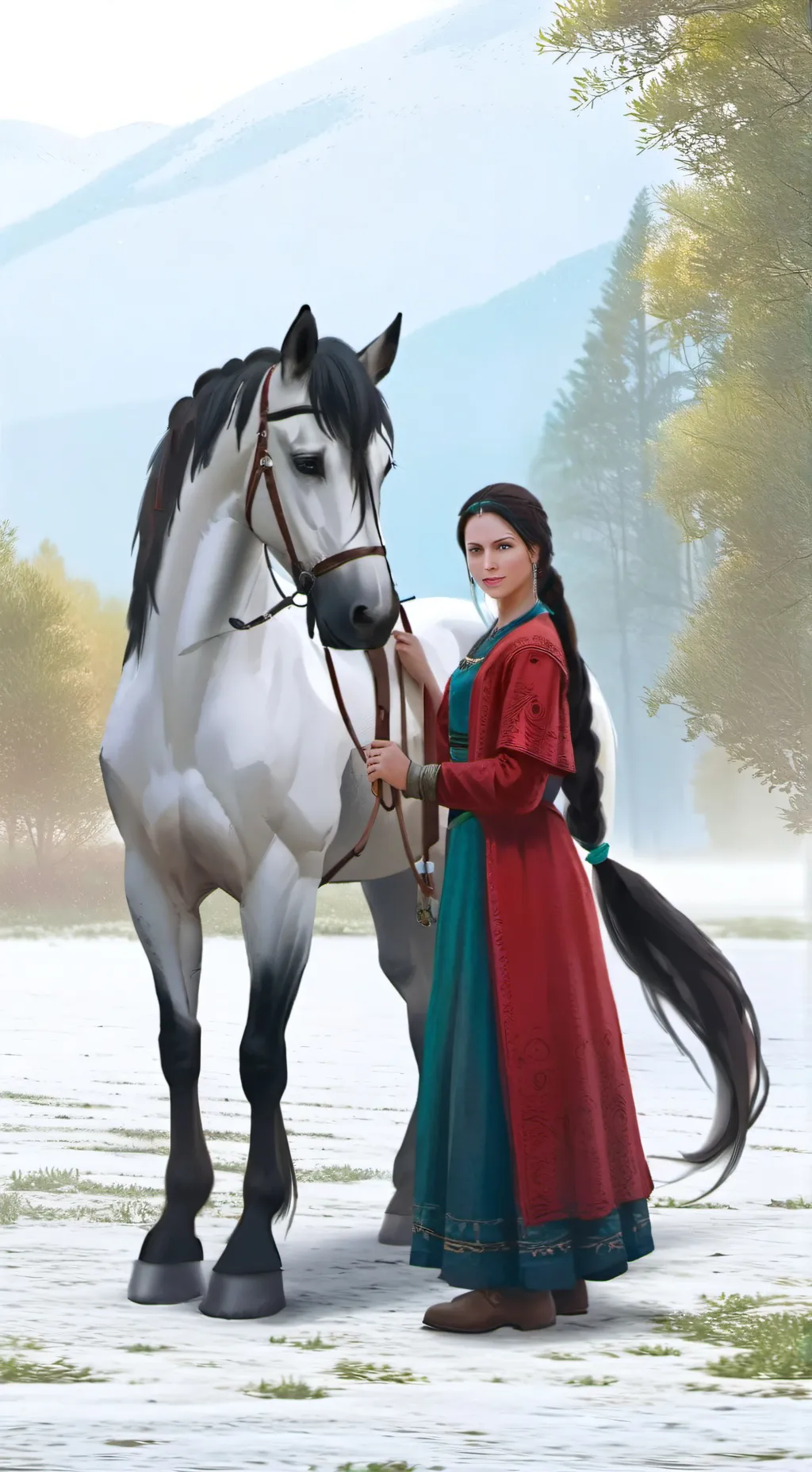 ai character: elena background