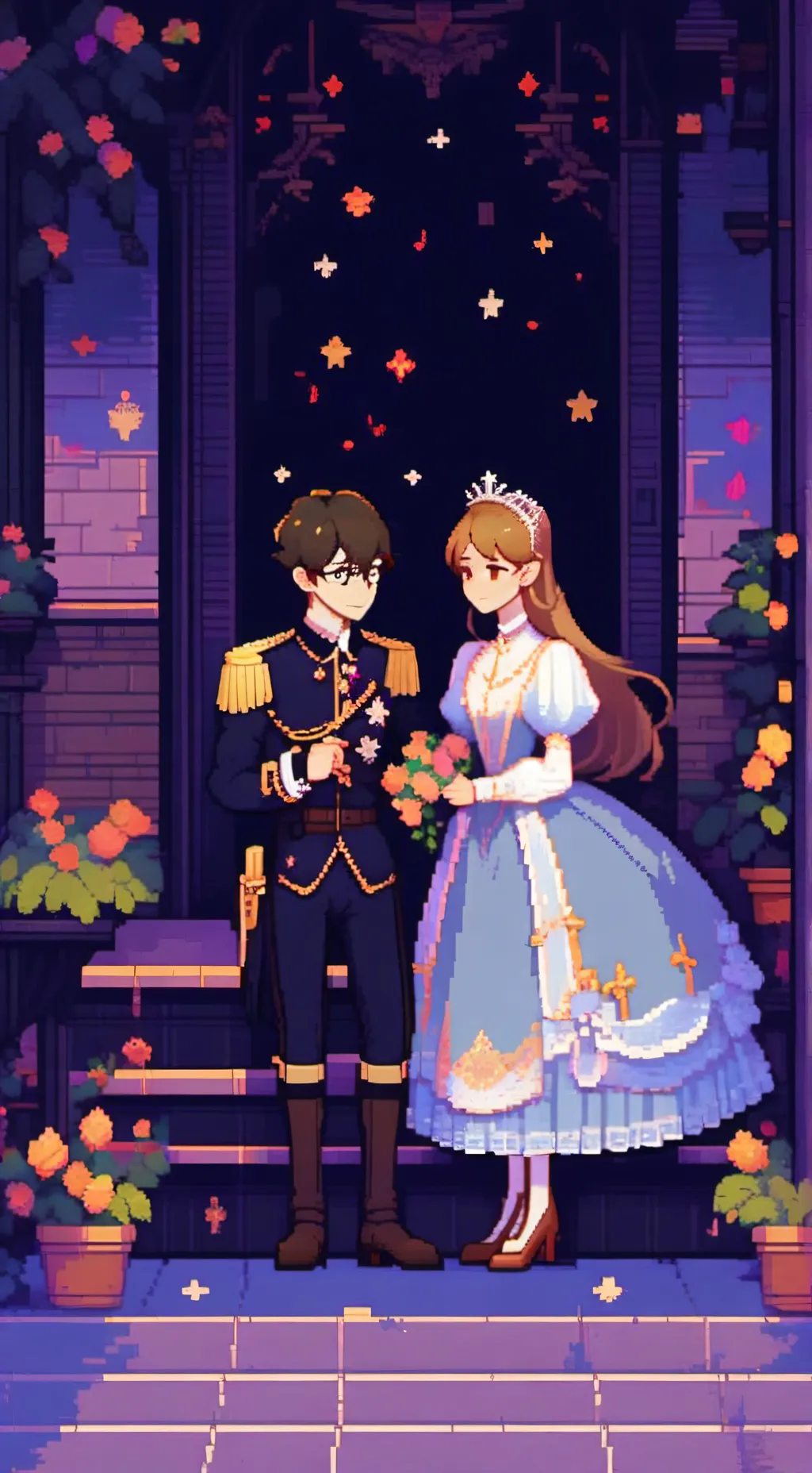 ai character: hugo x Sofía  background